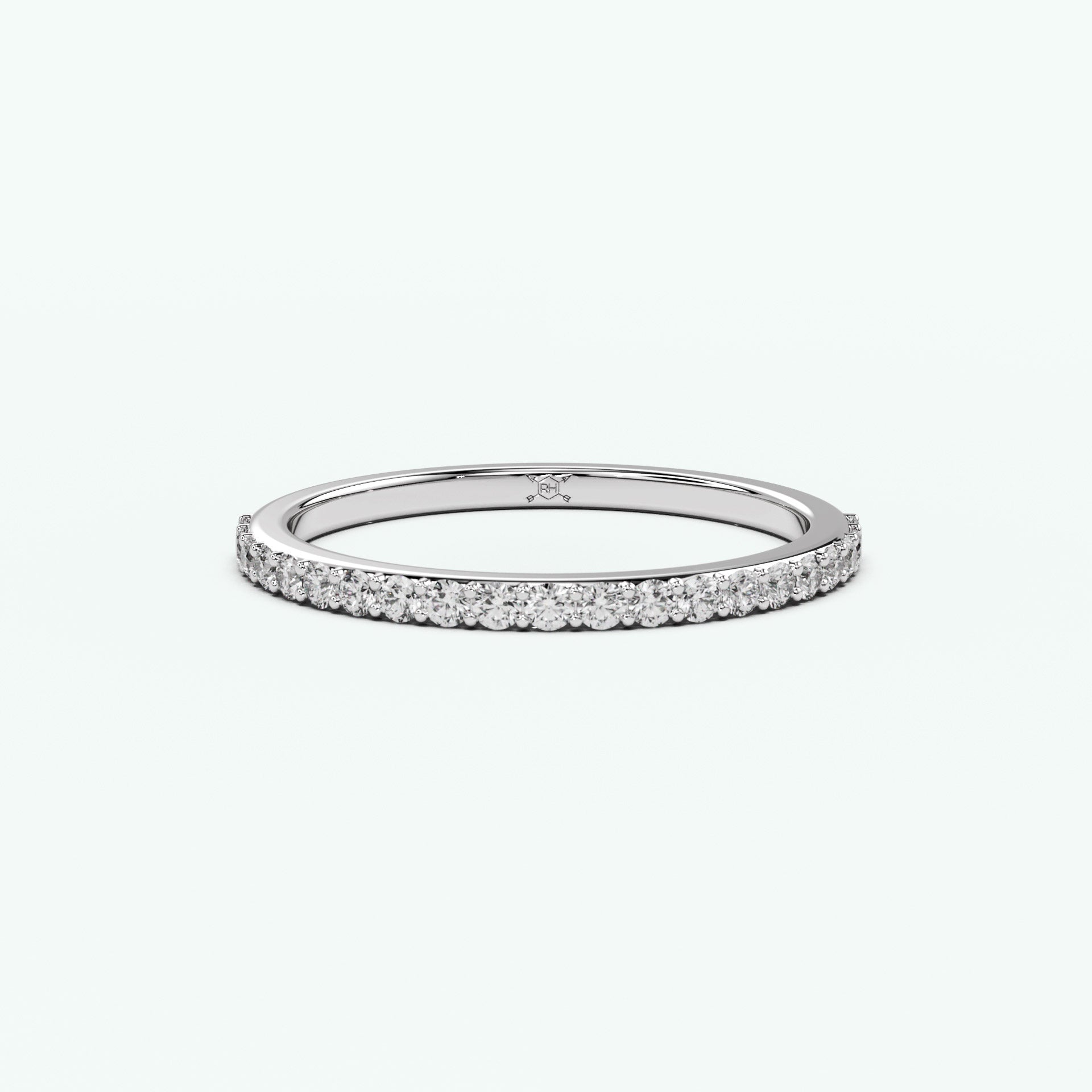 Petite Eternity Love Wedding Band