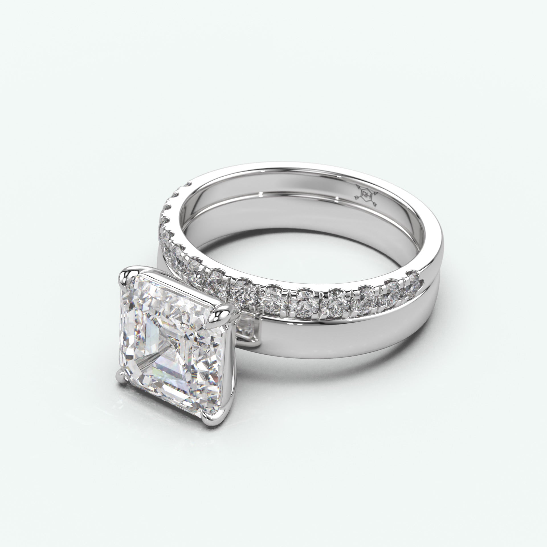 White Gold - Asscher