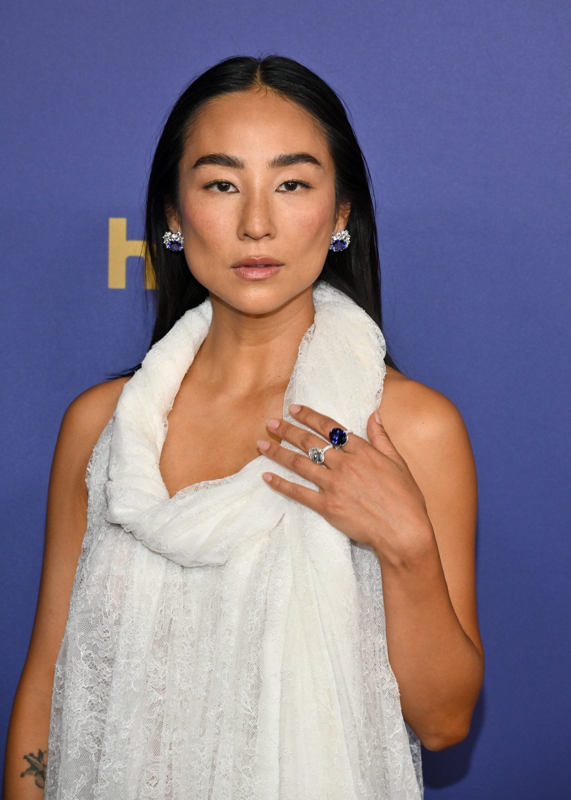 Greta Lee Stuns at the 2024 Emmys with Diamond Jewelry