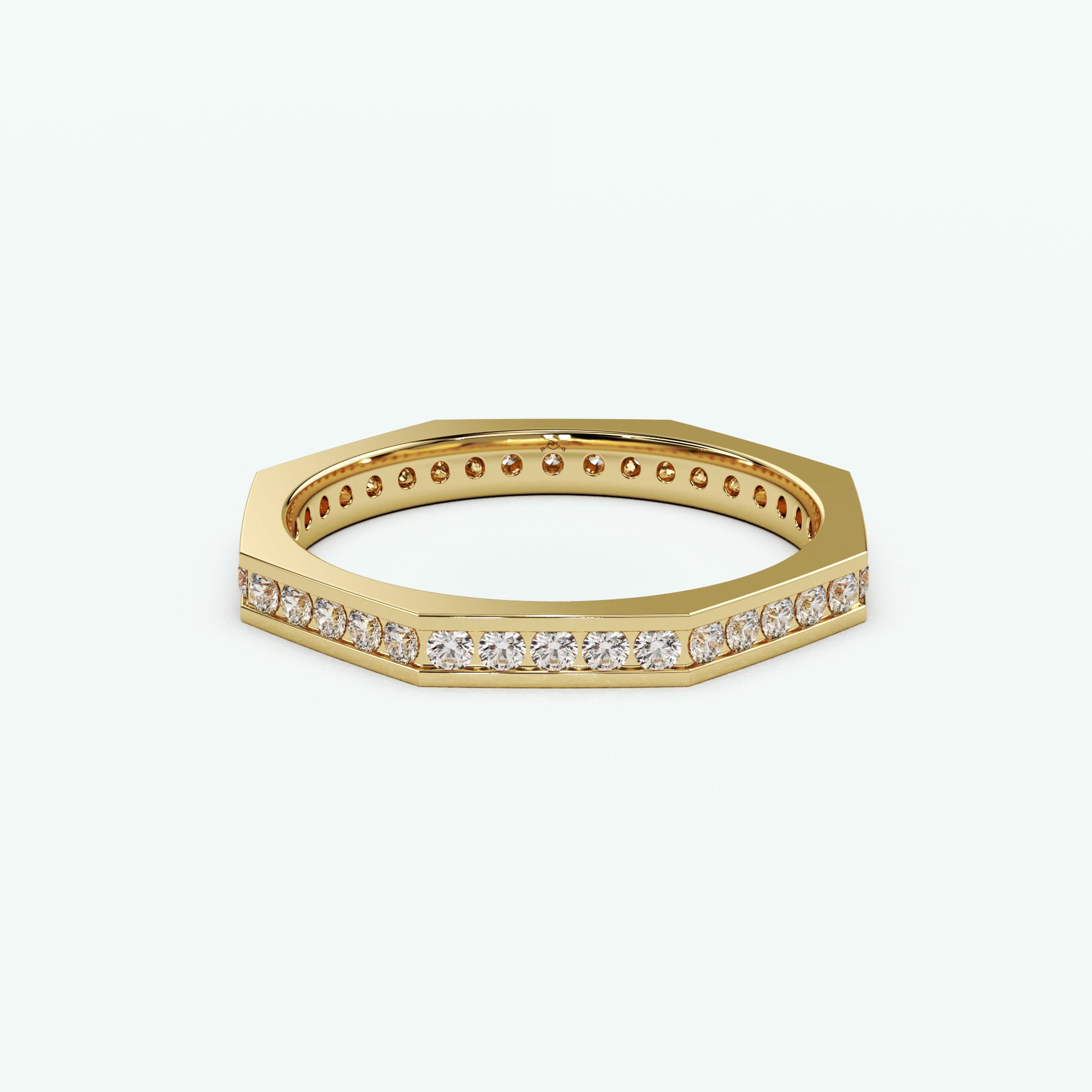 Geometric Eternity Band