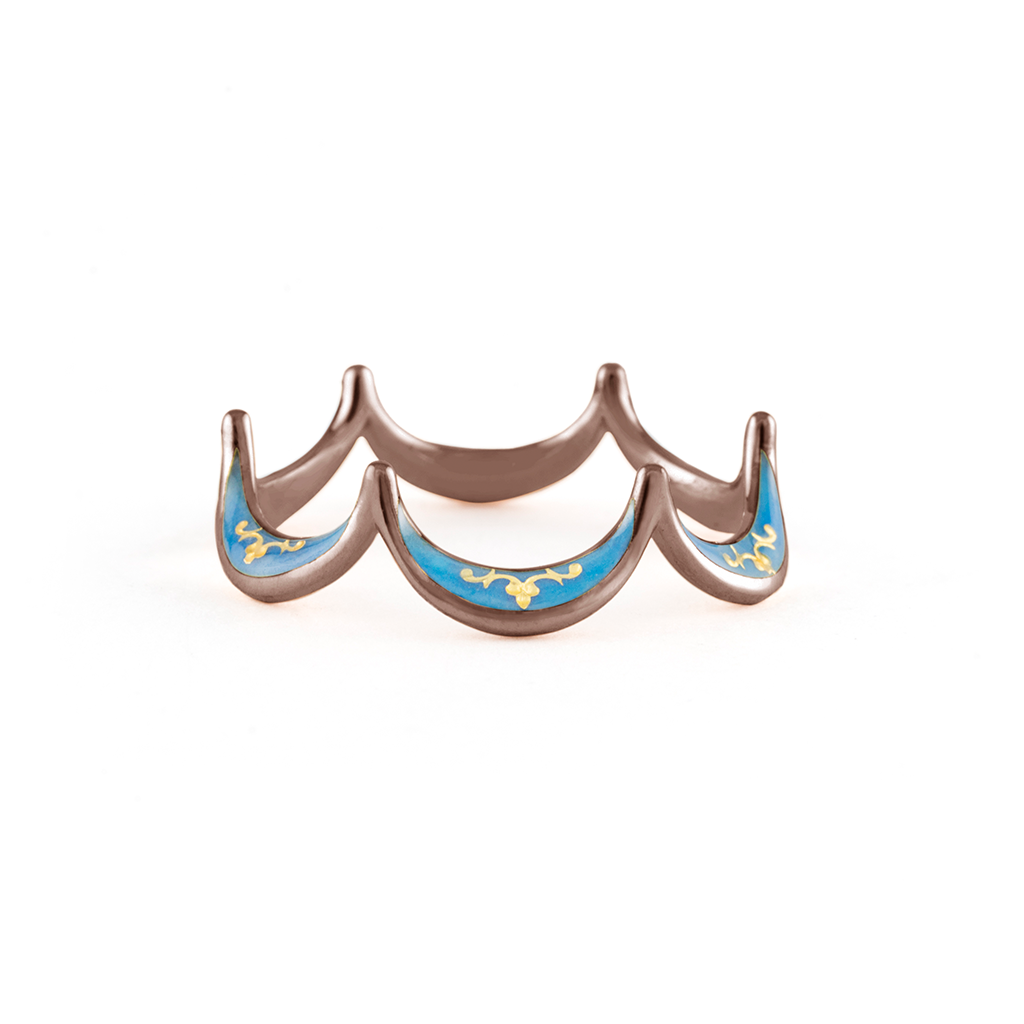 Jado Flora - Chocolate Turquoise-VIRABYANI