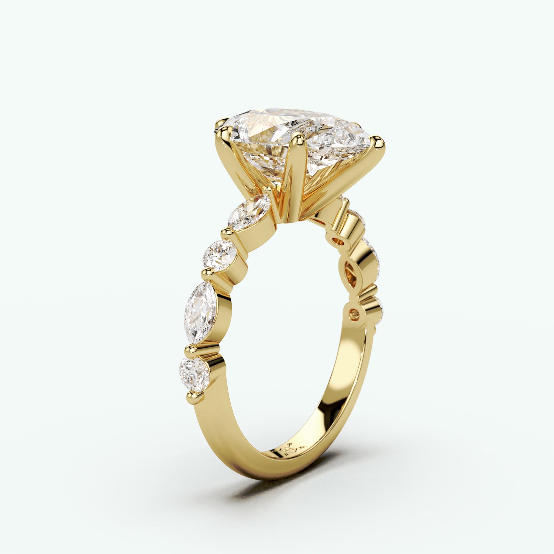 14K Yellow Gold