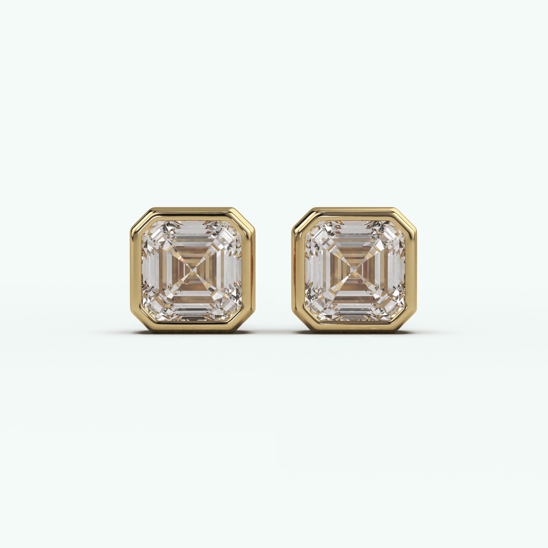 Yellow Gold - Asscher