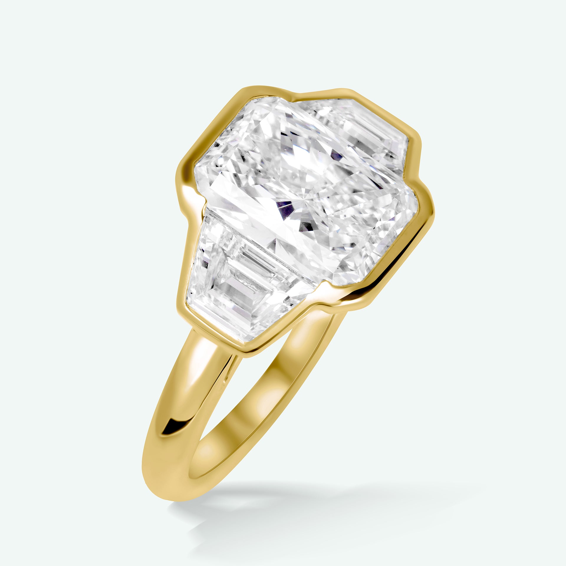 The Ella With 2.04 Carat Radiant Shape Lab Grown Diamond (VS1, G), IGI Certified