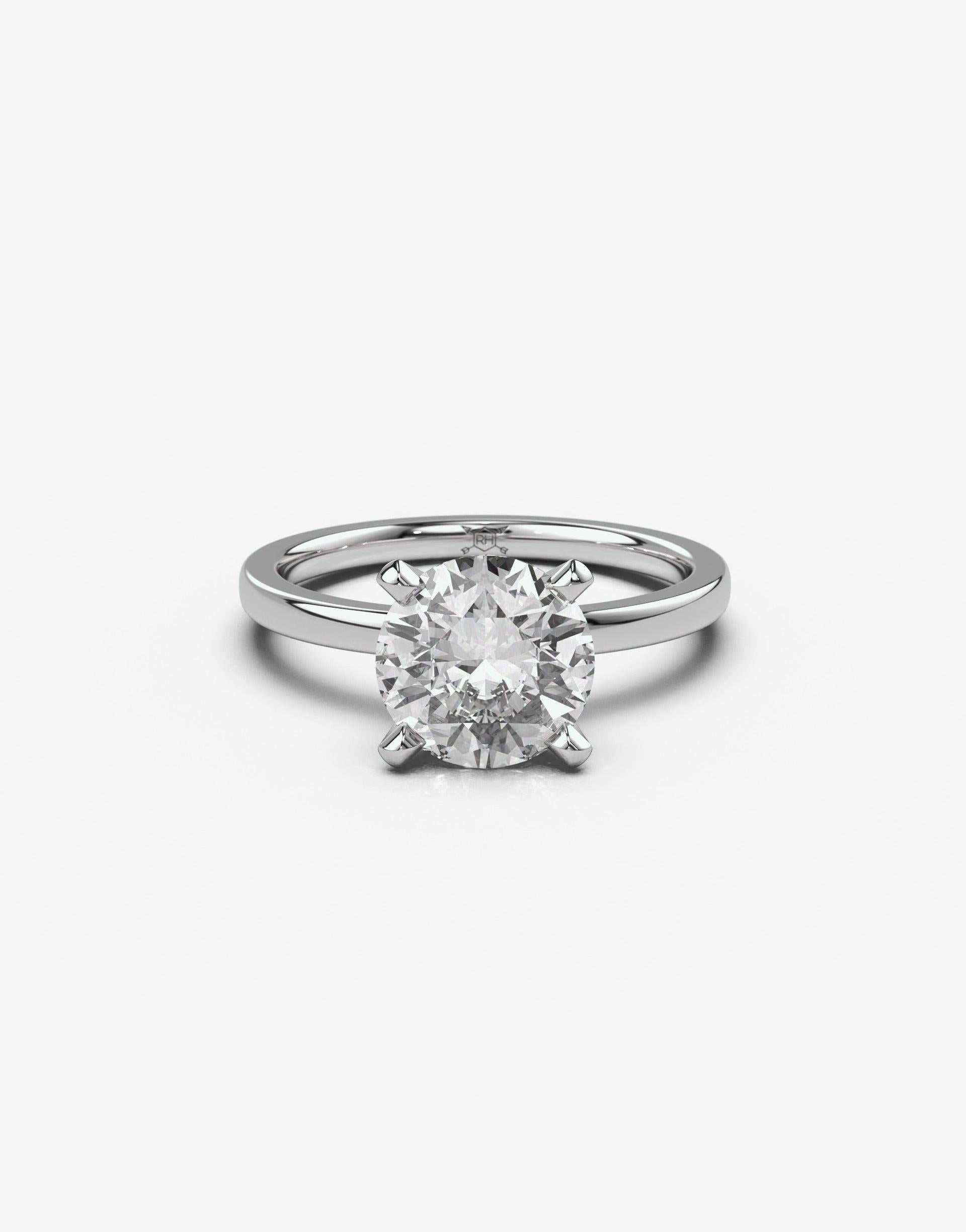 The Madison Solitaire Engagement Ring – Robin Hood Diamonds