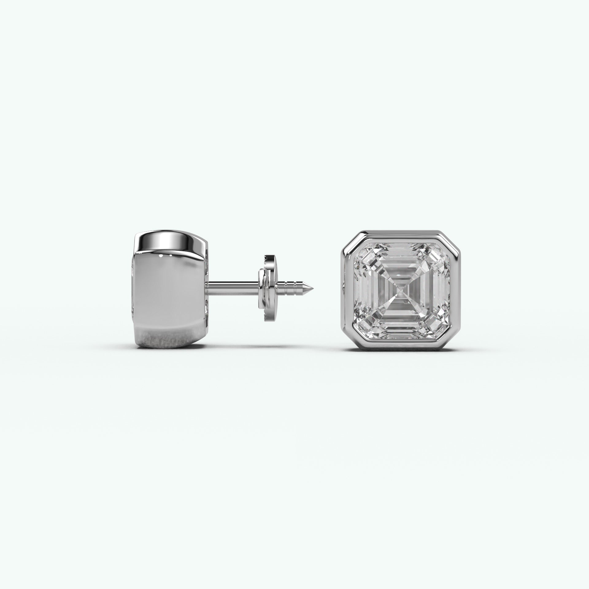 White Gold - Asscher