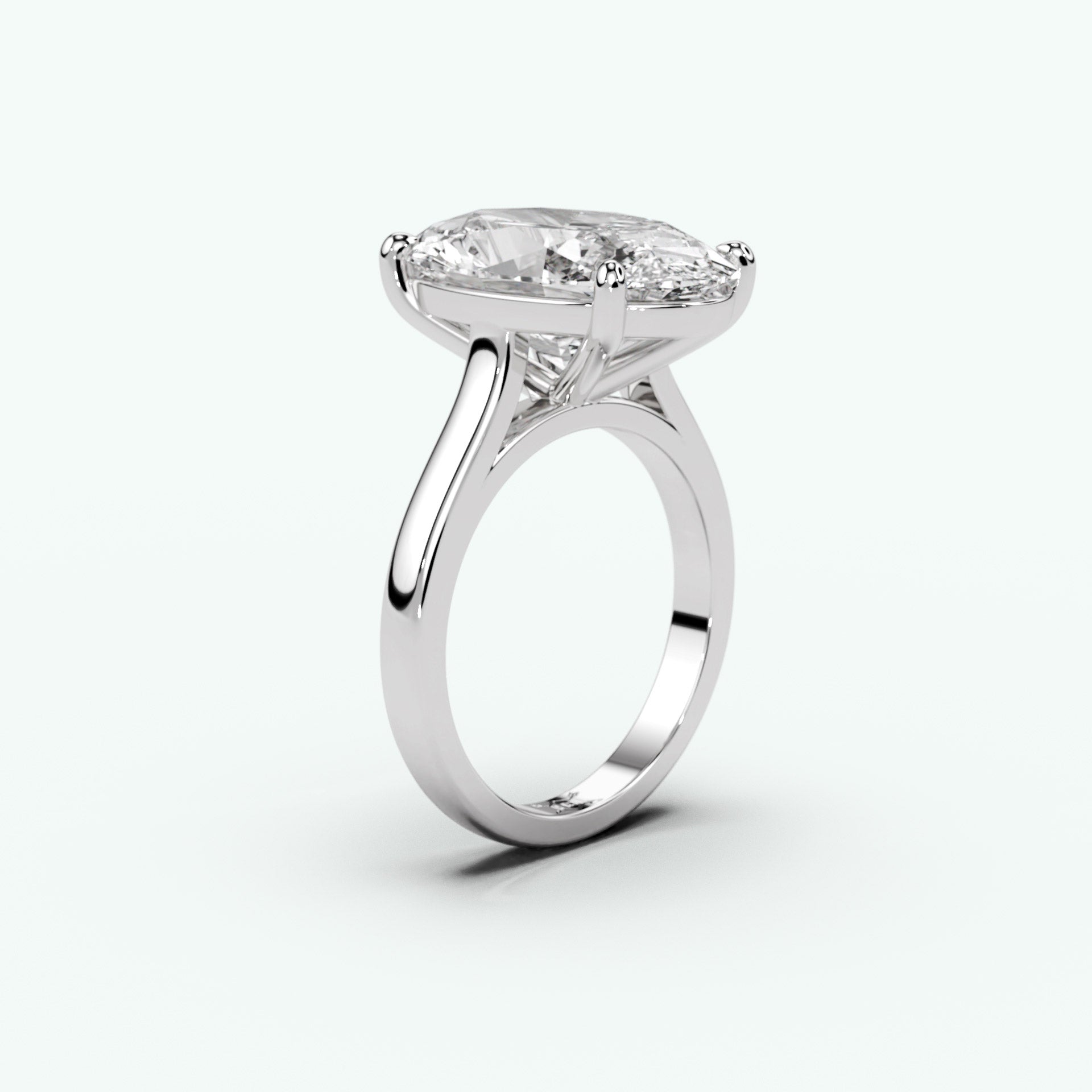 White Gold - Oval