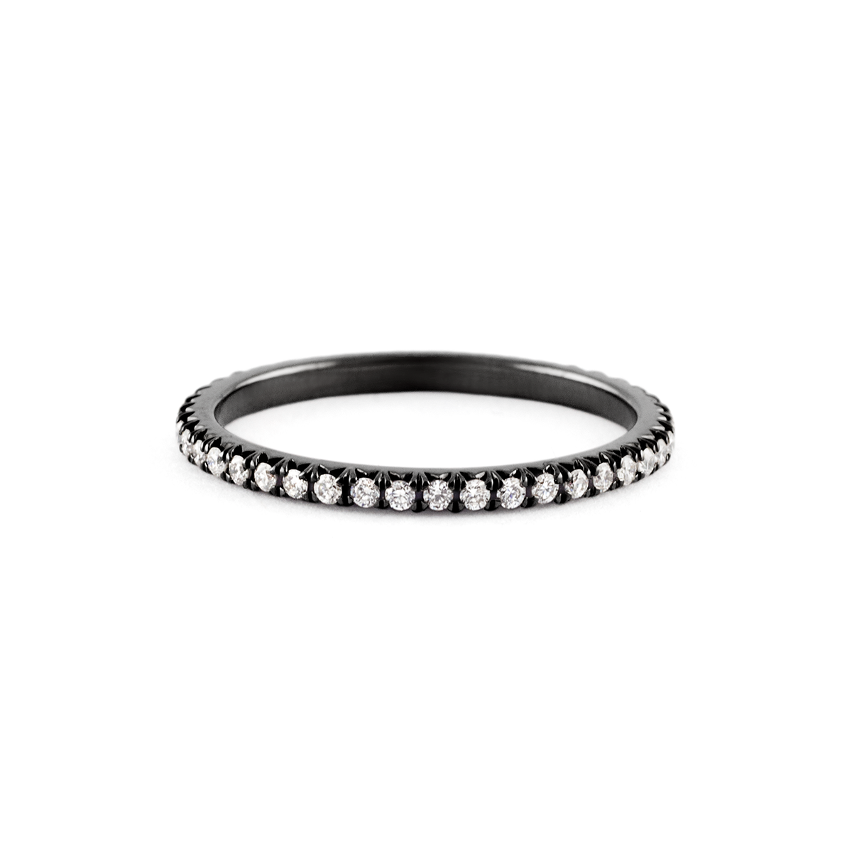 Jado Ebony - Eternity Ring-VIRABYANI