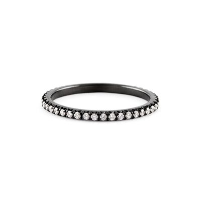 Jado Ebony - Eternity Ring-VIRABYANI