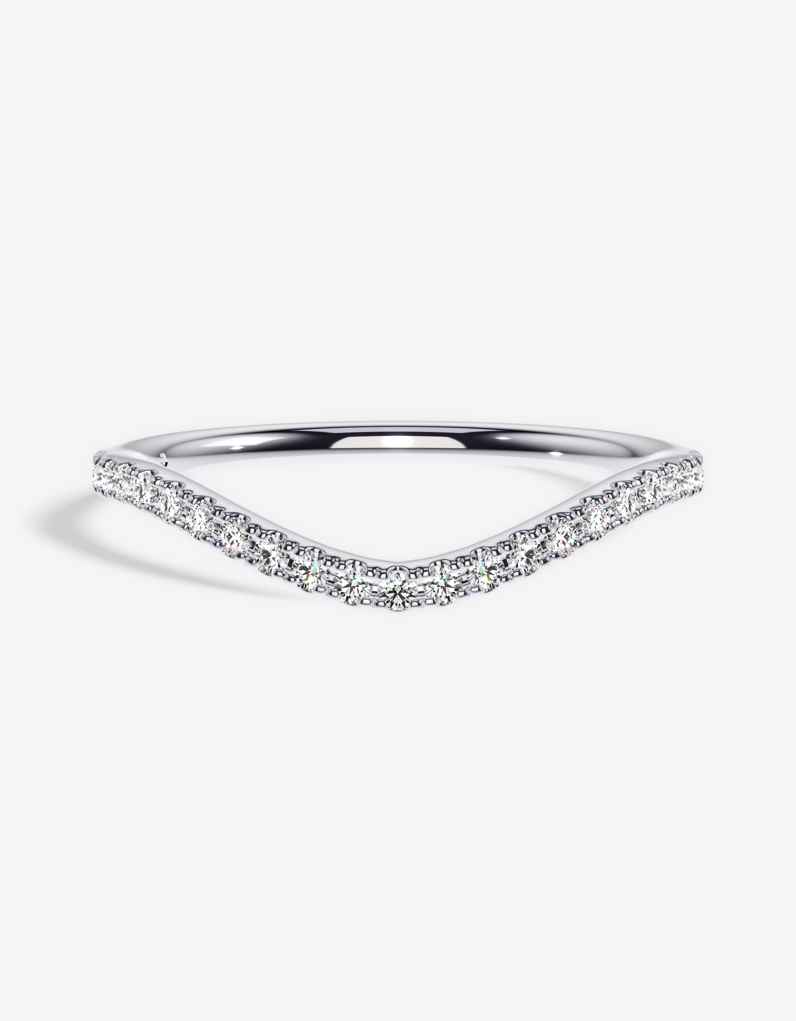 Allure Curve Band – Robin Hood Diamonds