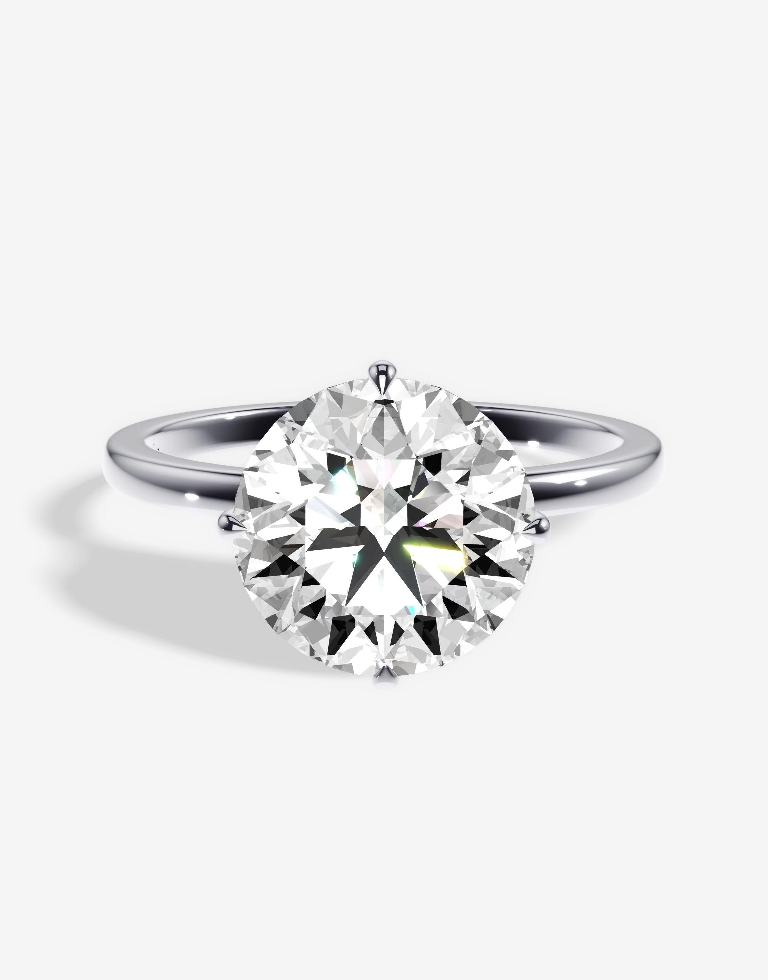 The Delilah Solitair Diamond Engagement Ring – Robin Hood Diamonds