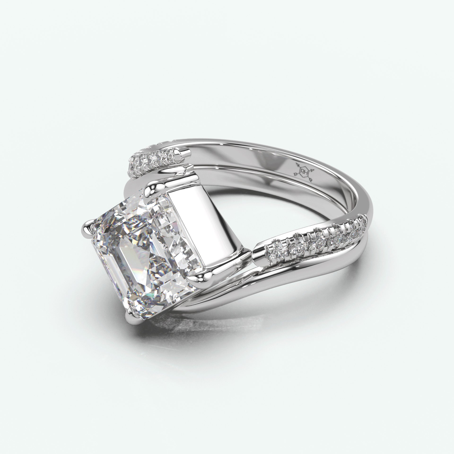 White Gold - Asscher