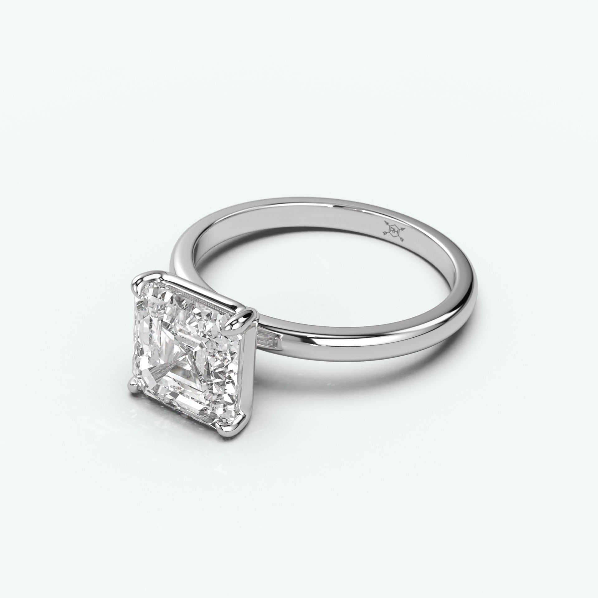 White Gold - Asscher