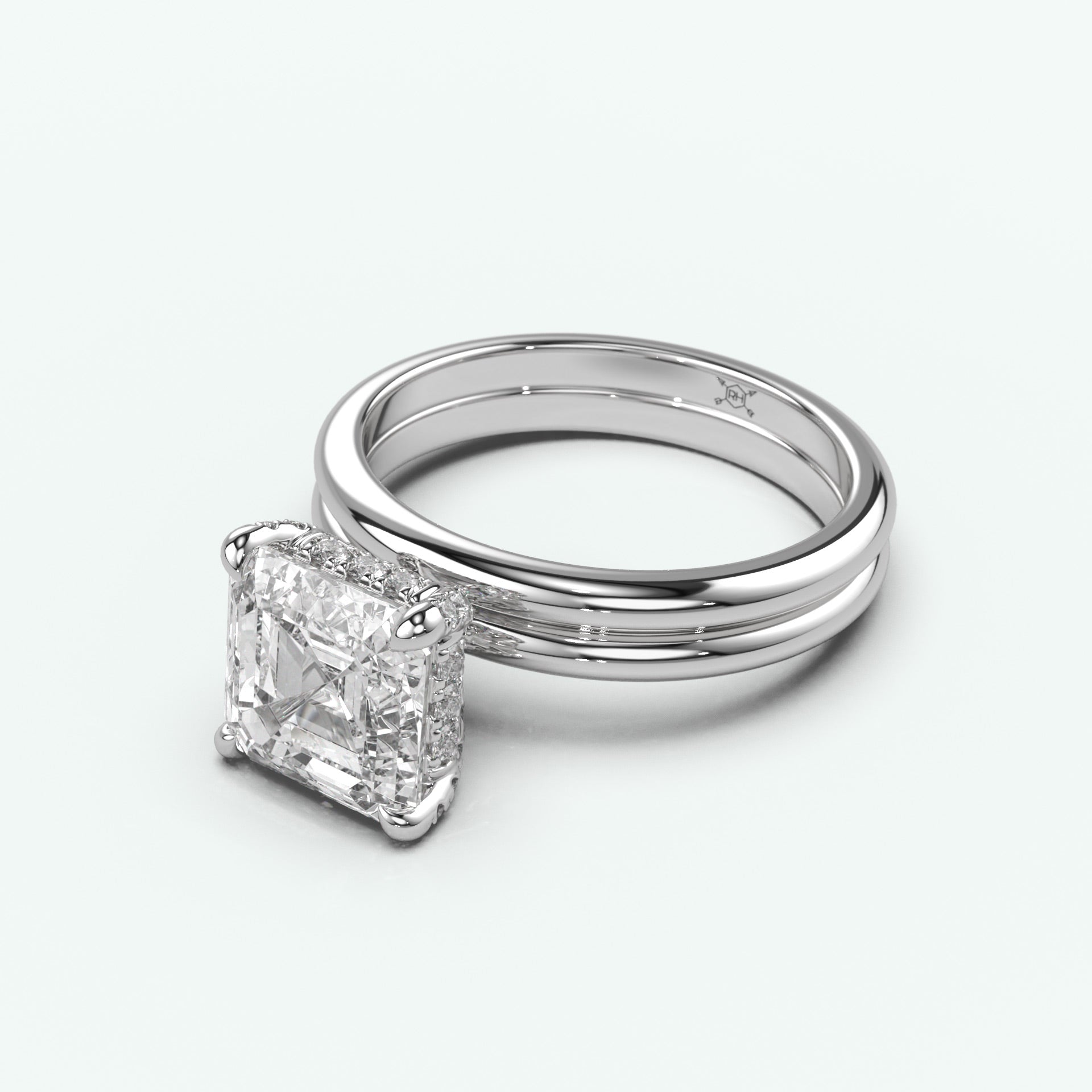 White Gold - Asscher