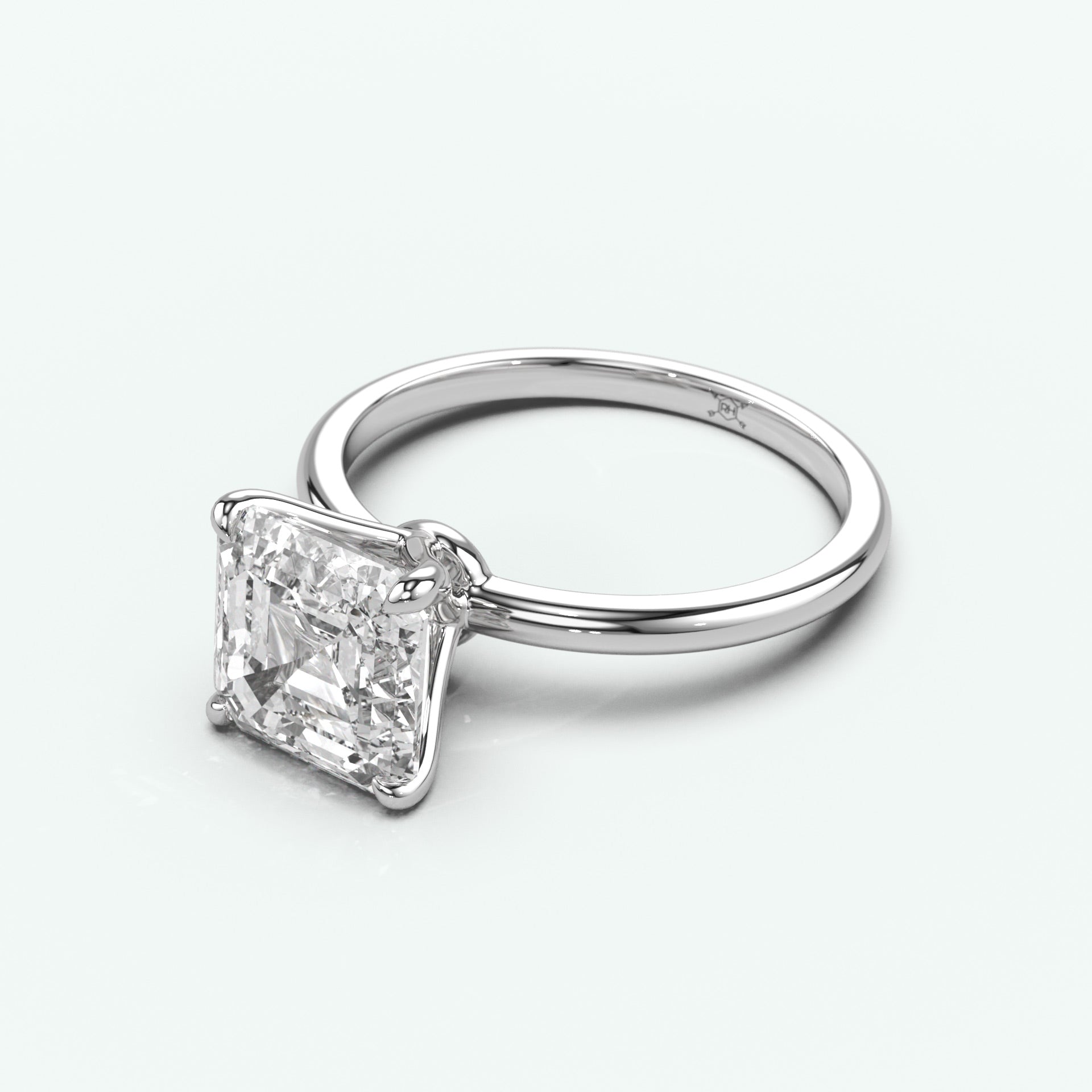 White Gold - Asscher