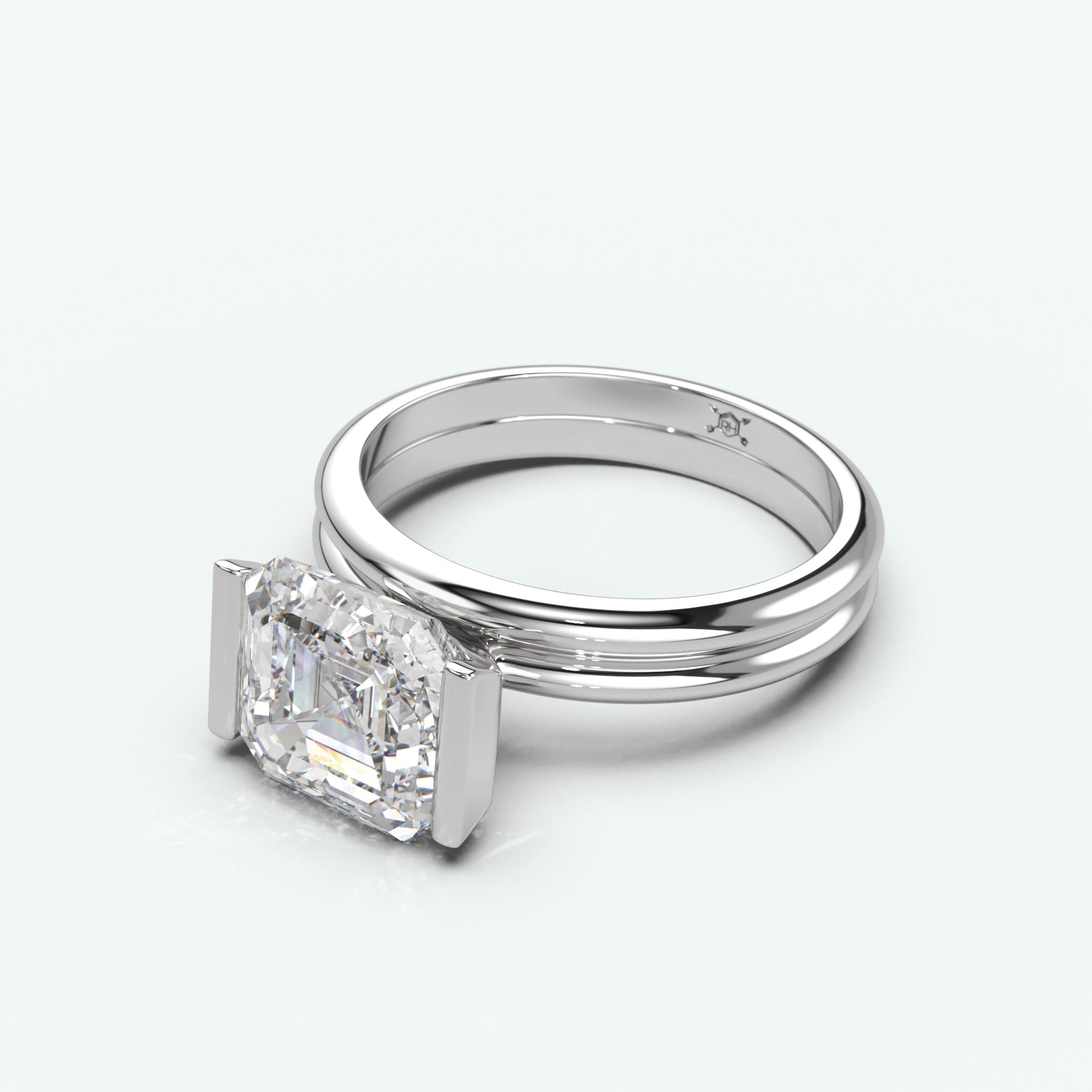 White Gold- Asscher