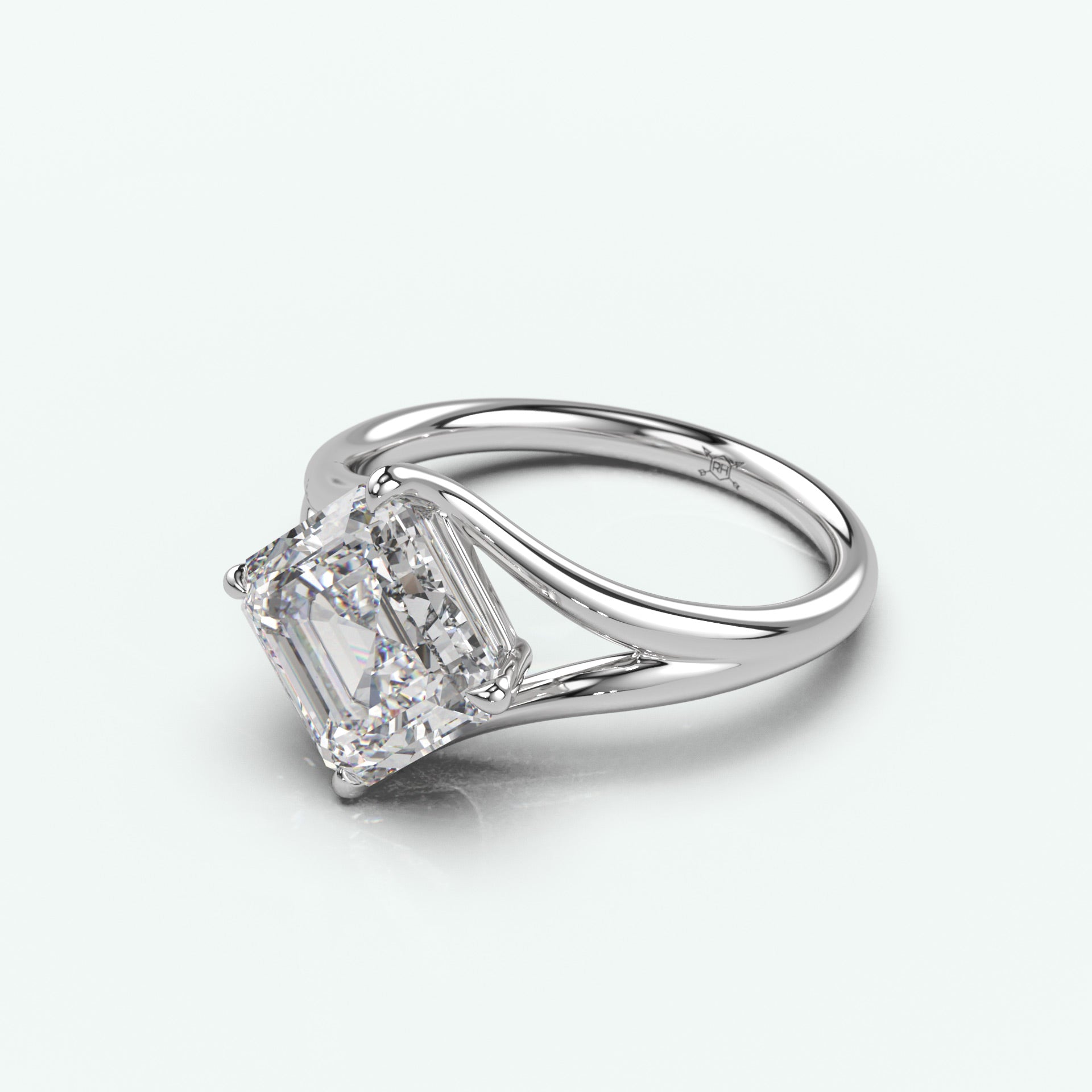 White Gold - Asscher