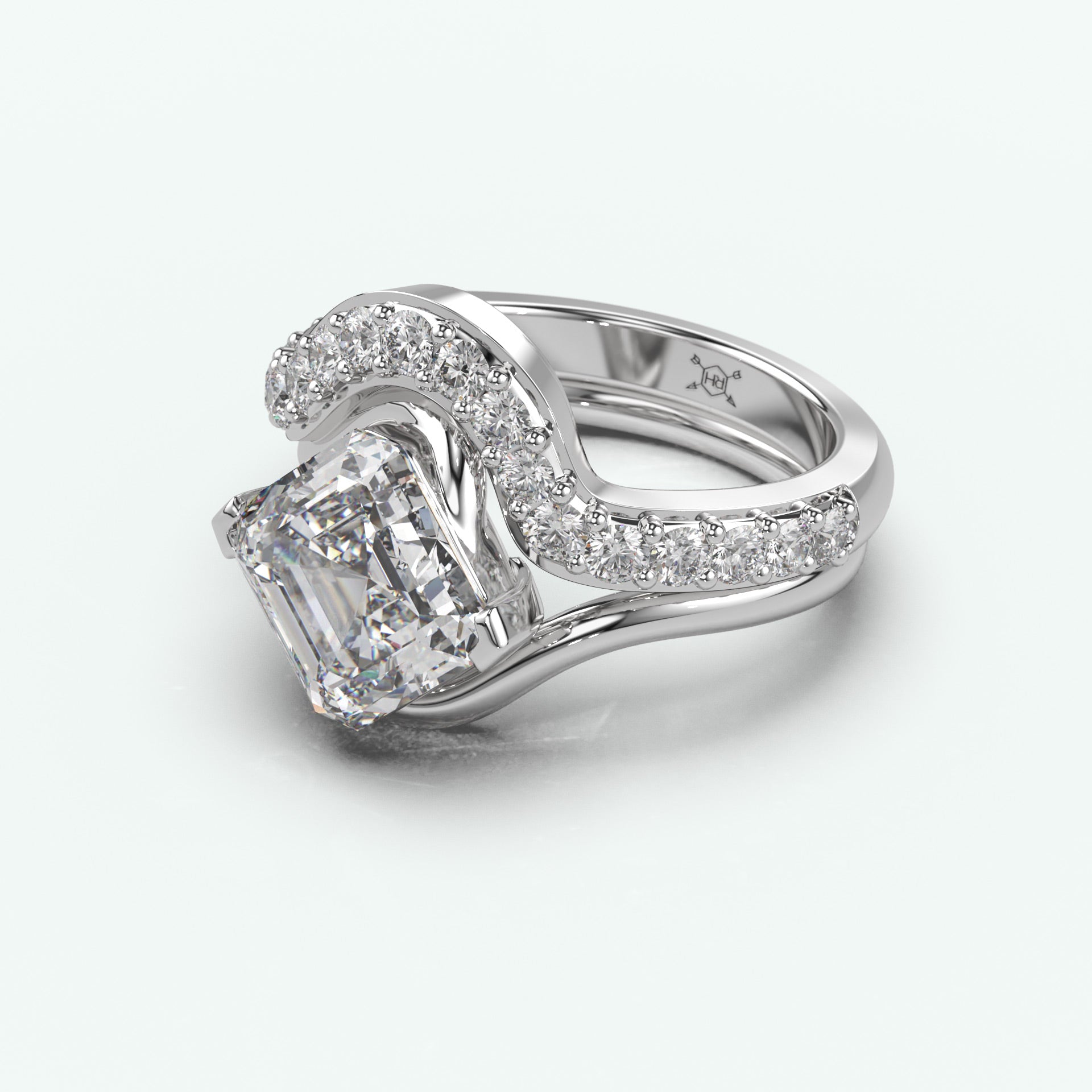 White Gold - Asscher