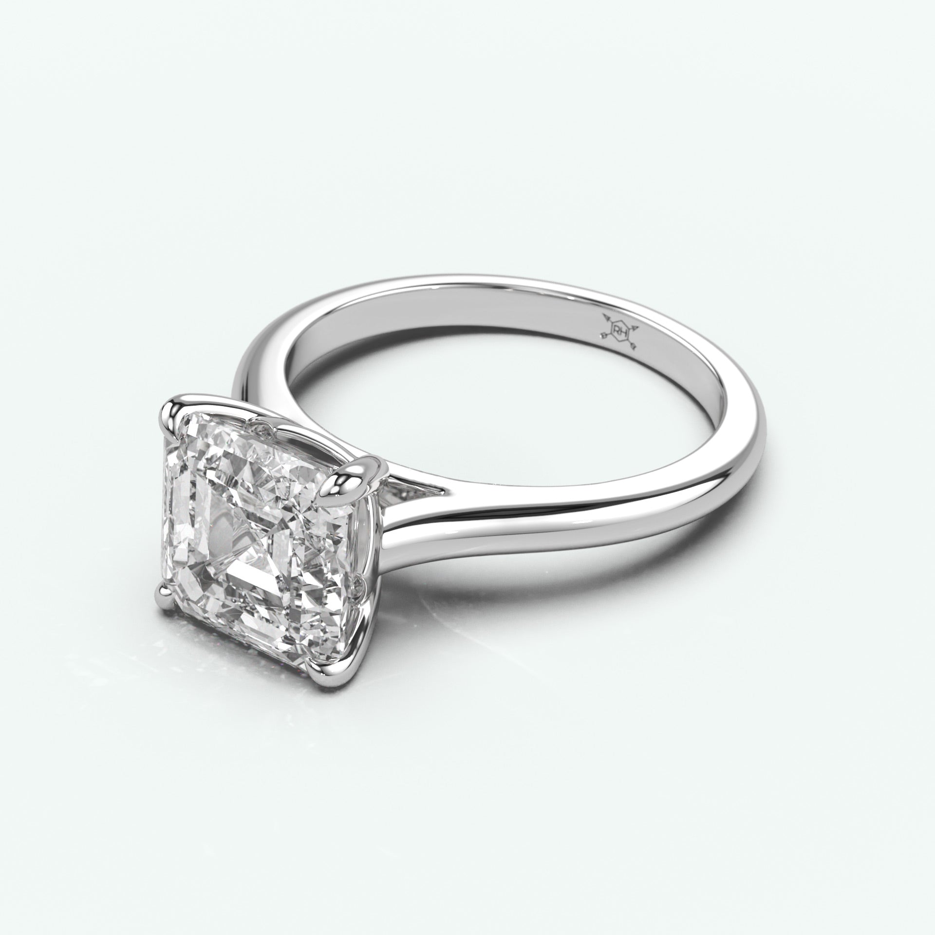 White Gold - Asscher
