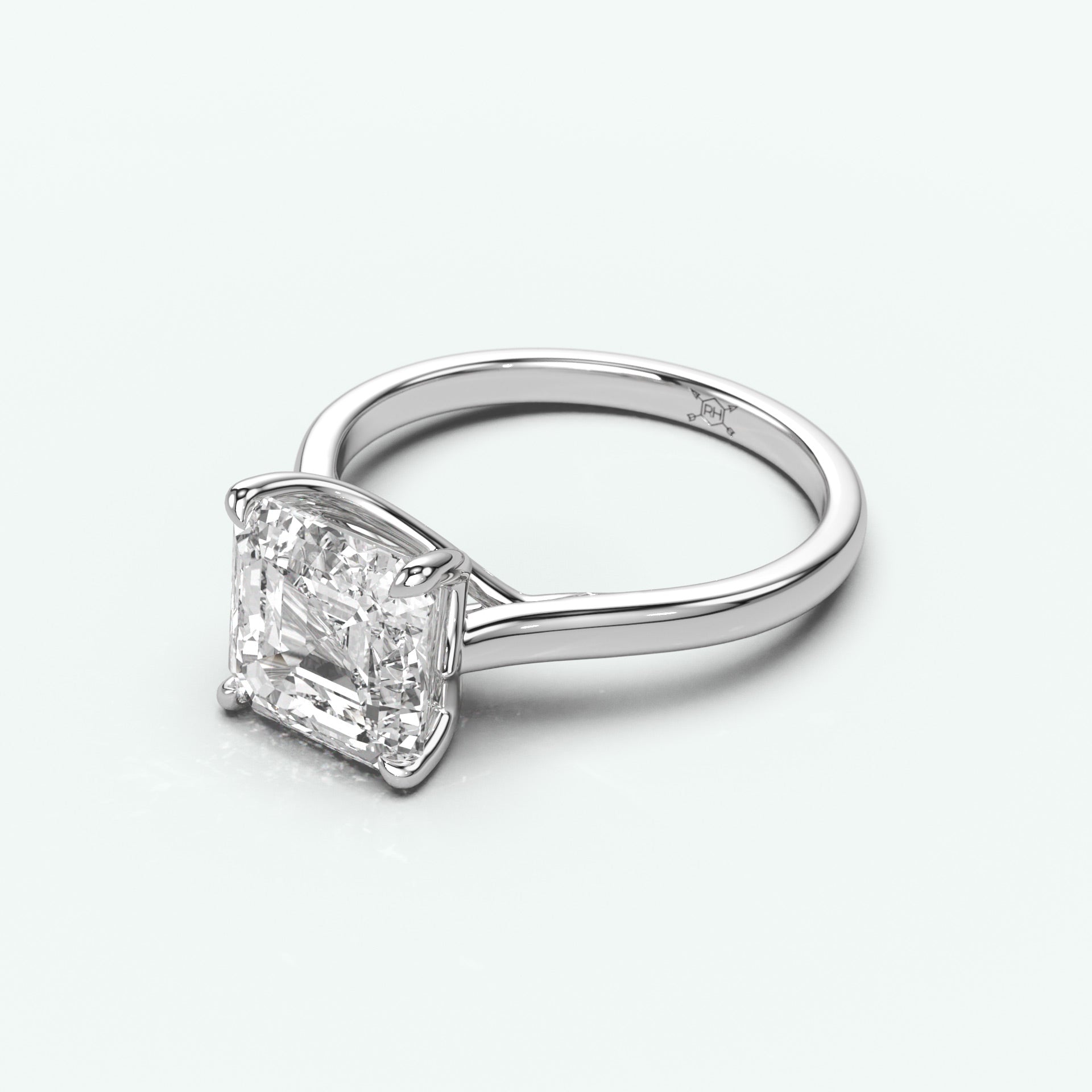 White Gold - Asscher