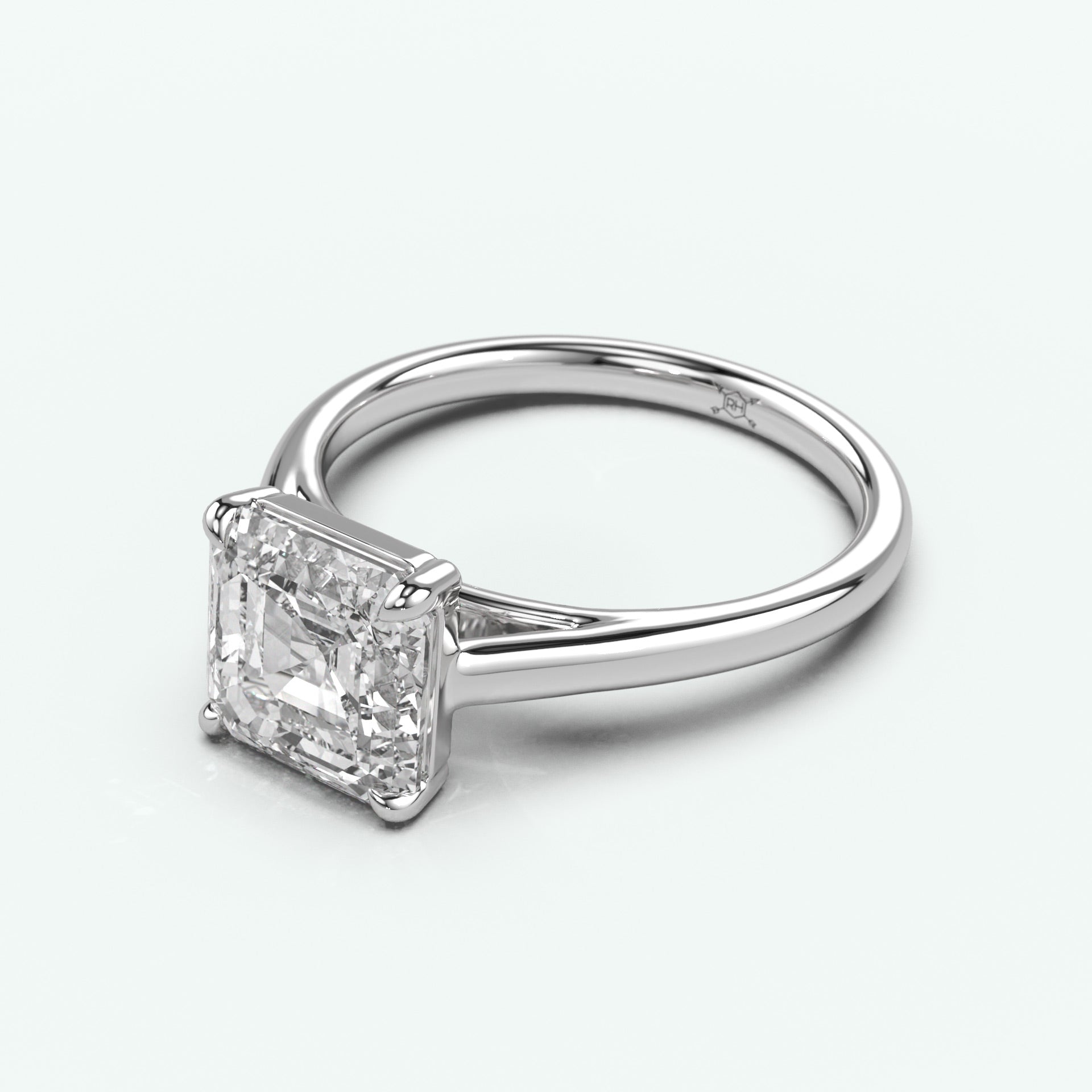 White Gold - Asscher