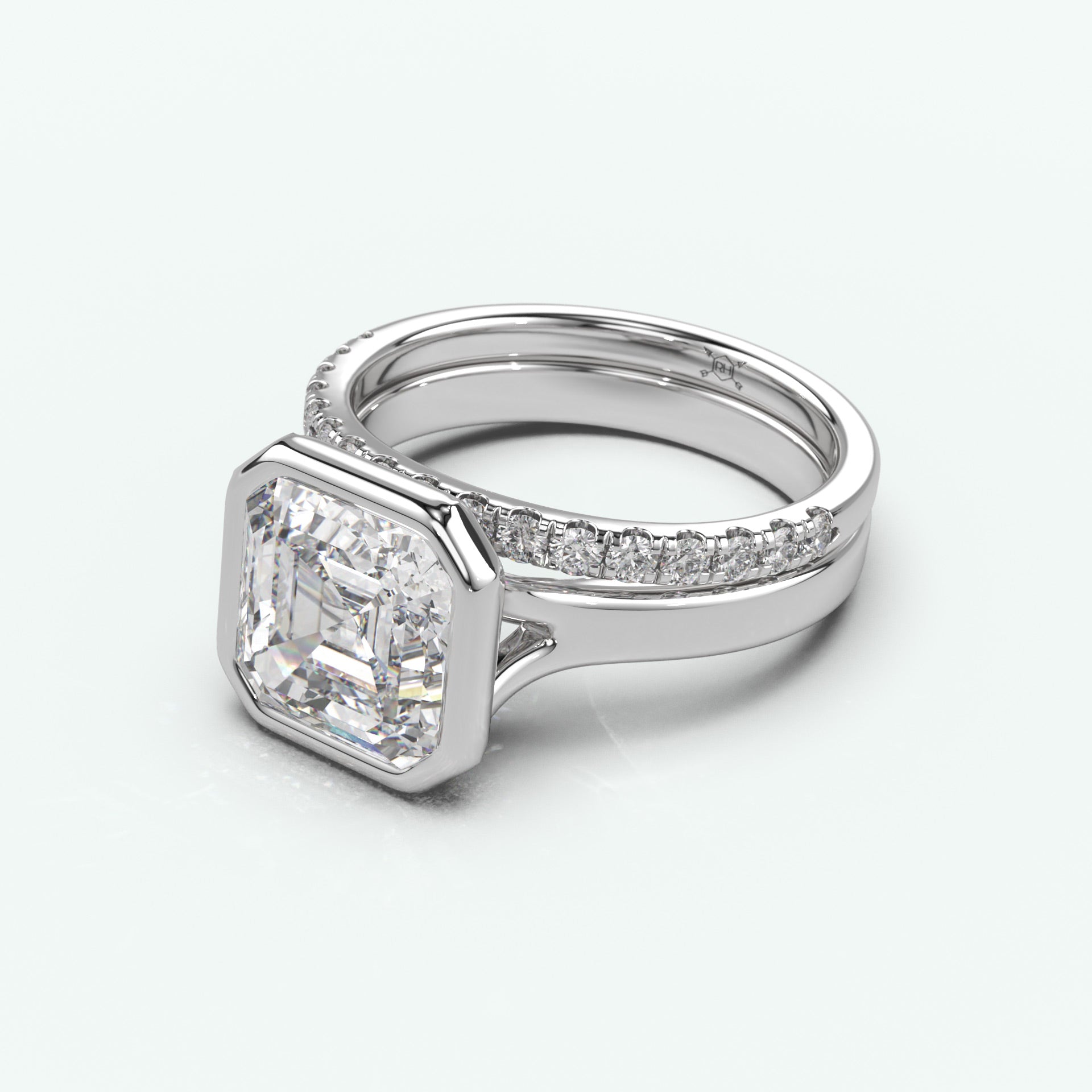 White Gold - Asscher