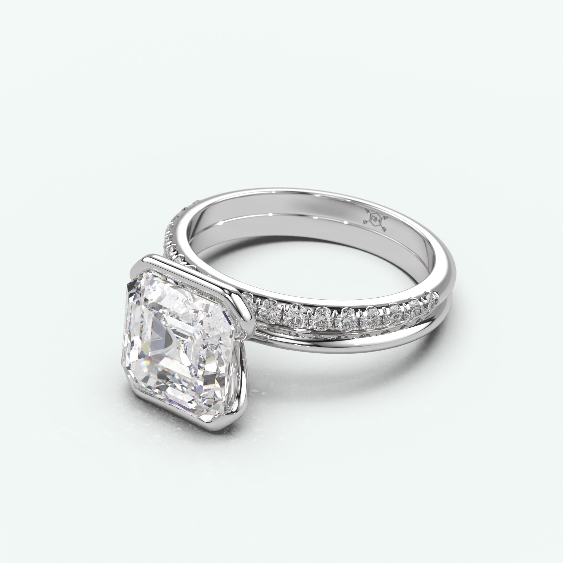 White Gold - Asscher