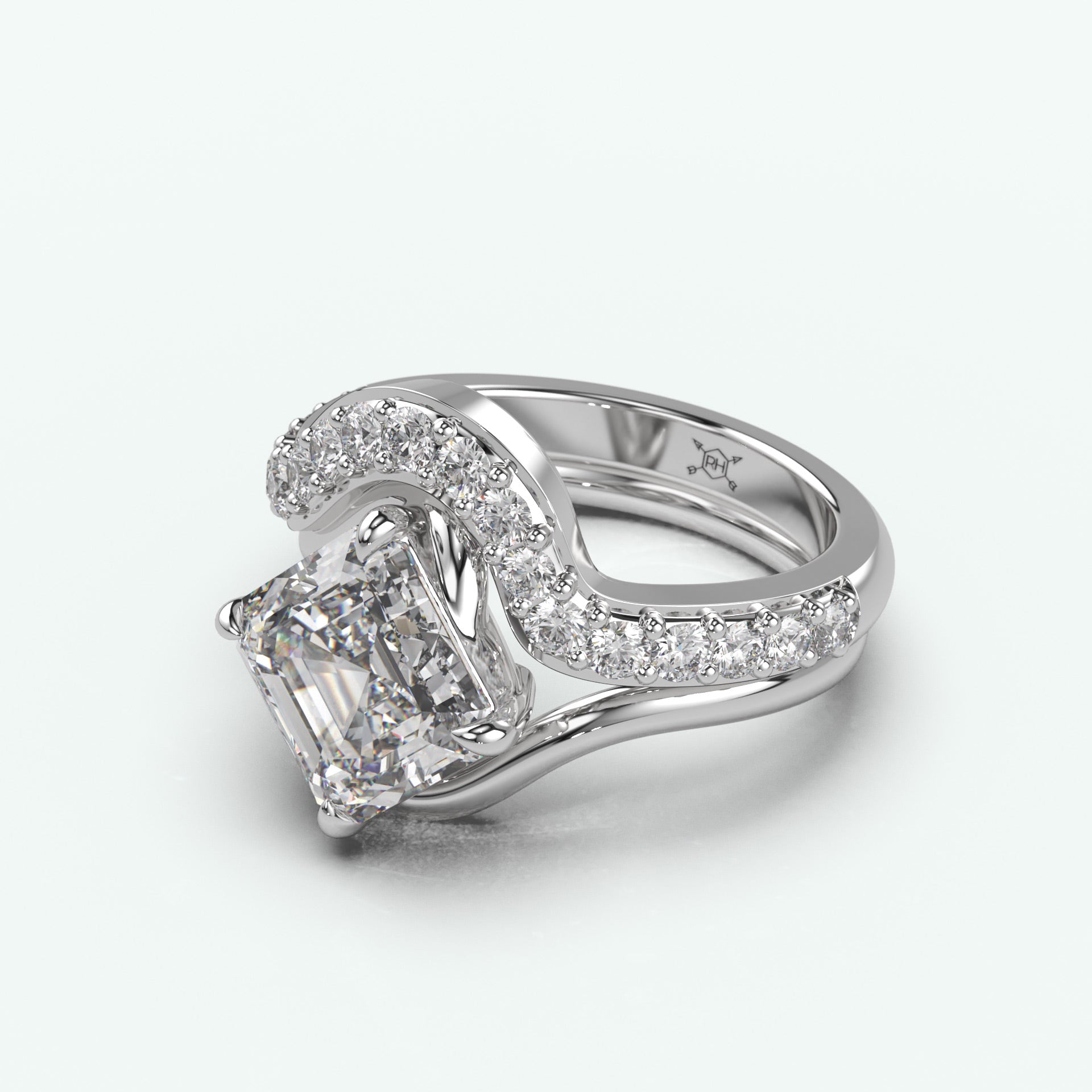 White Gold - Asscher