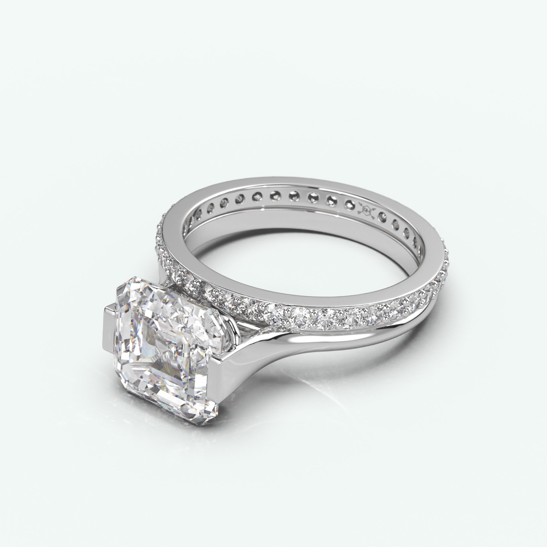 White Gold - Asscher