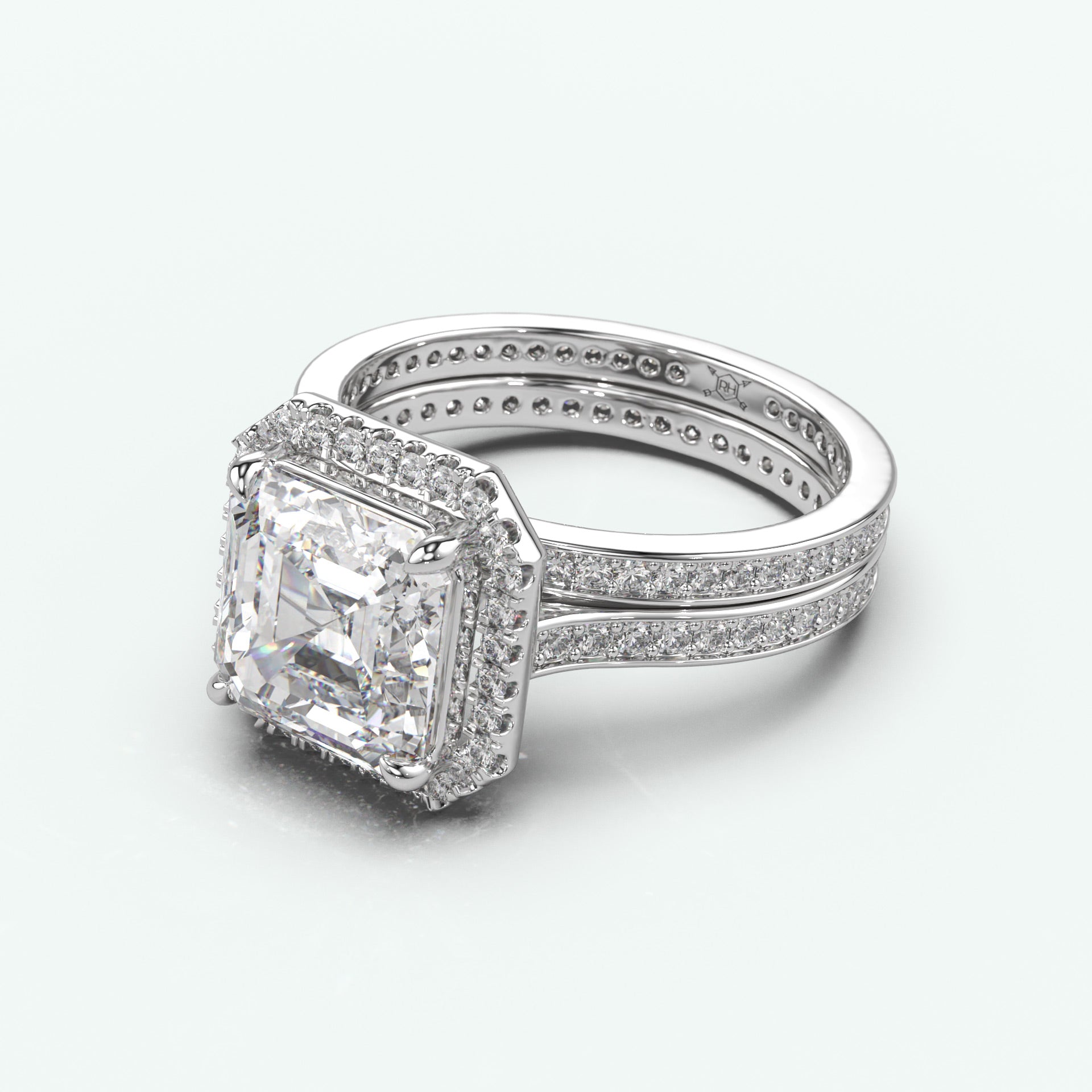White Gold - Asscher