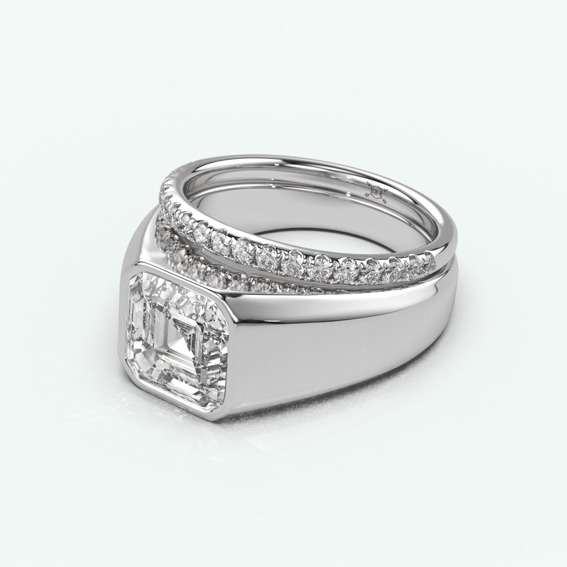 White Gold - Asscher