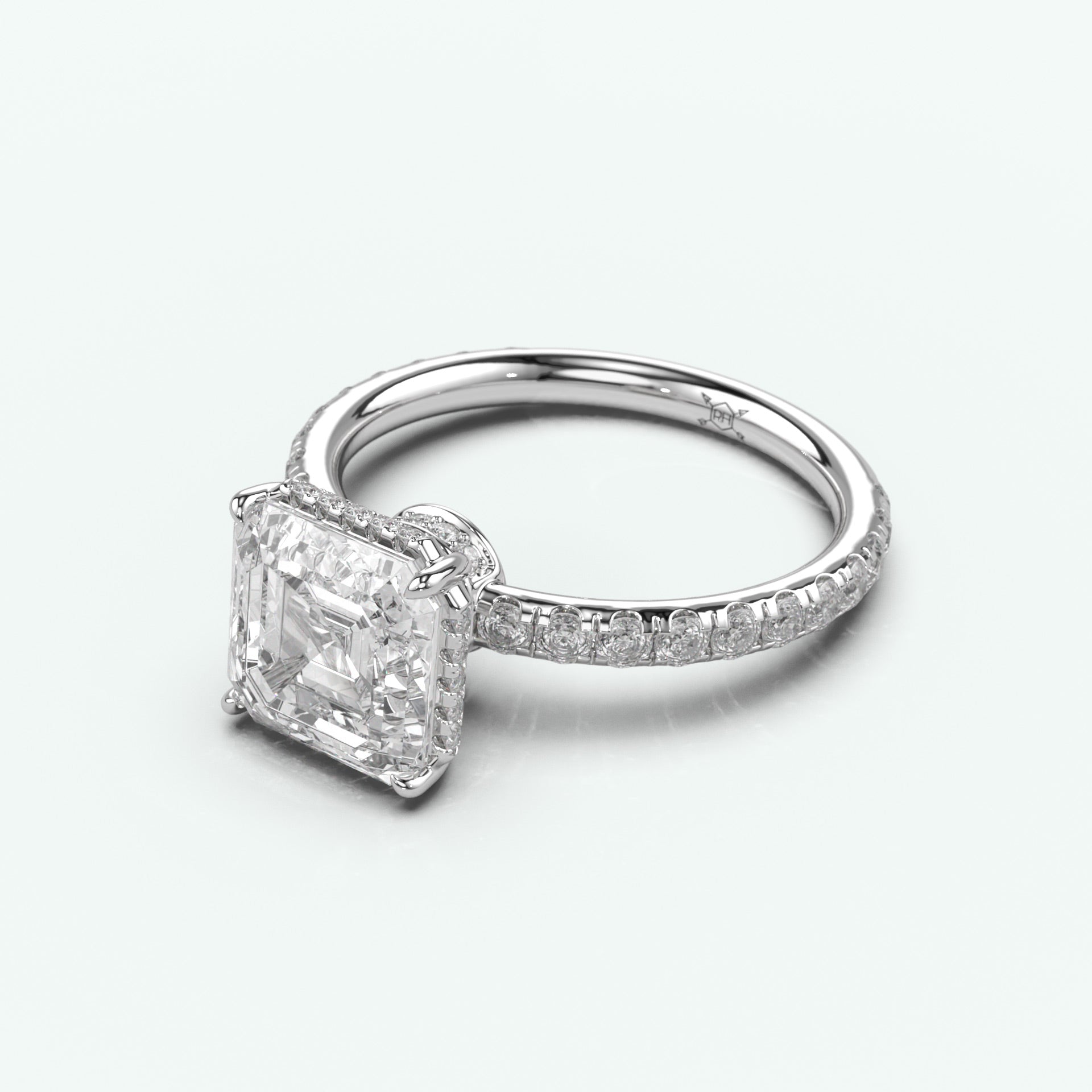 White Gold - Asscher