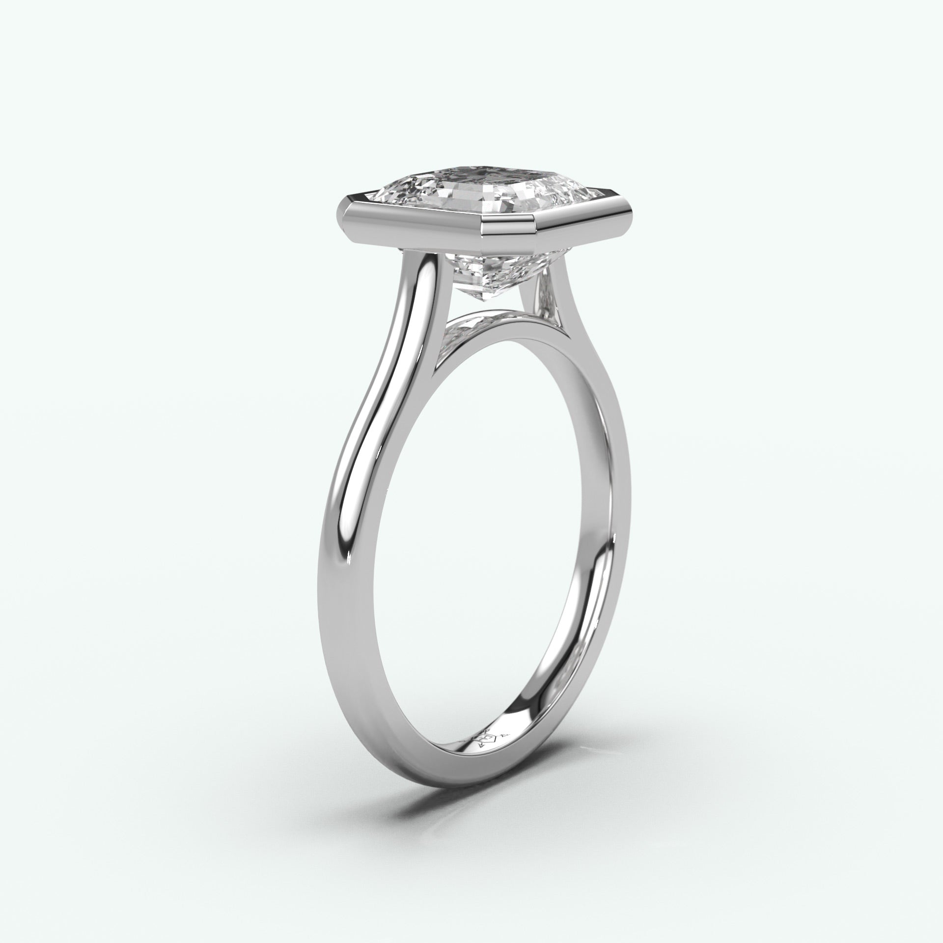White Gold - Asscher