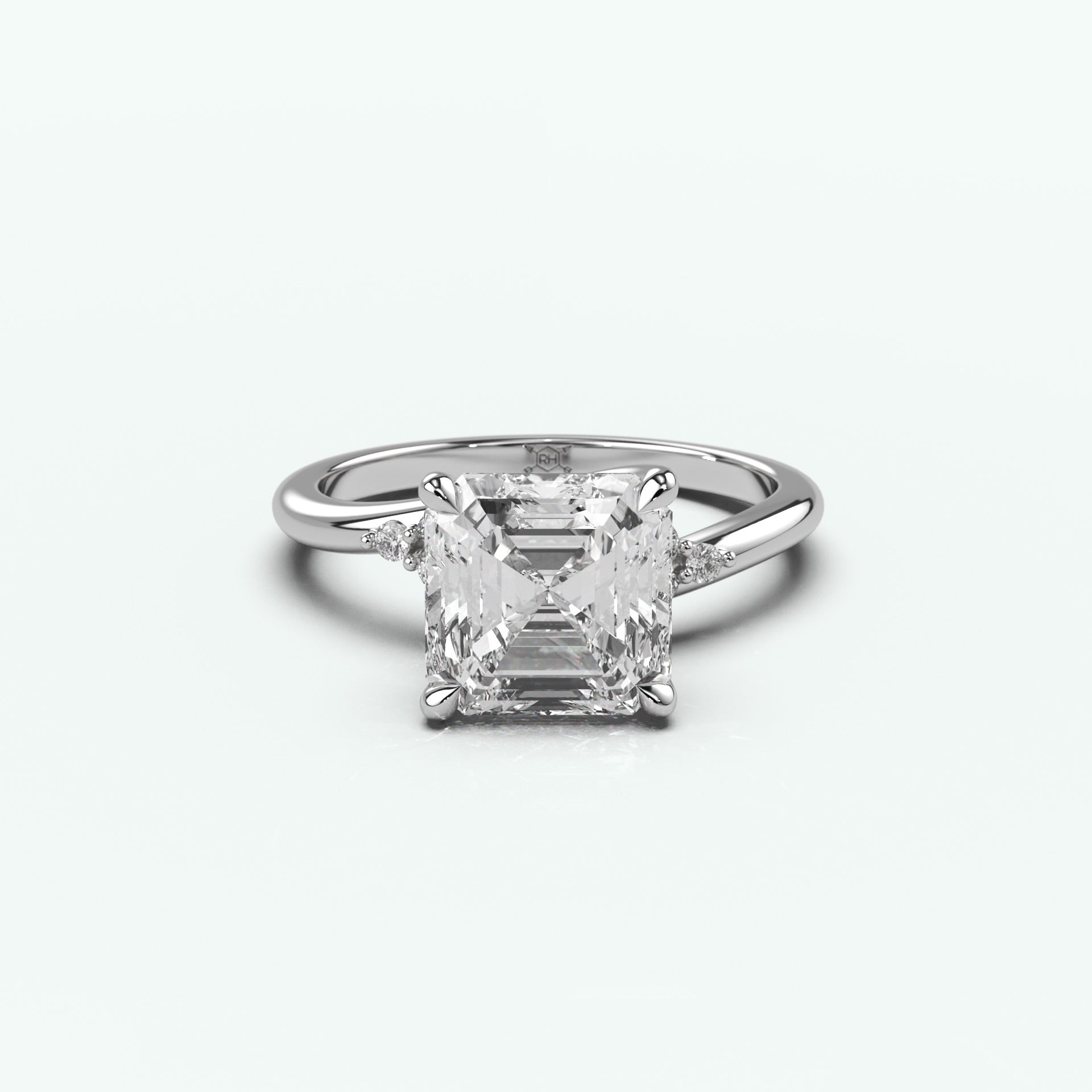 White Gold - Asscher