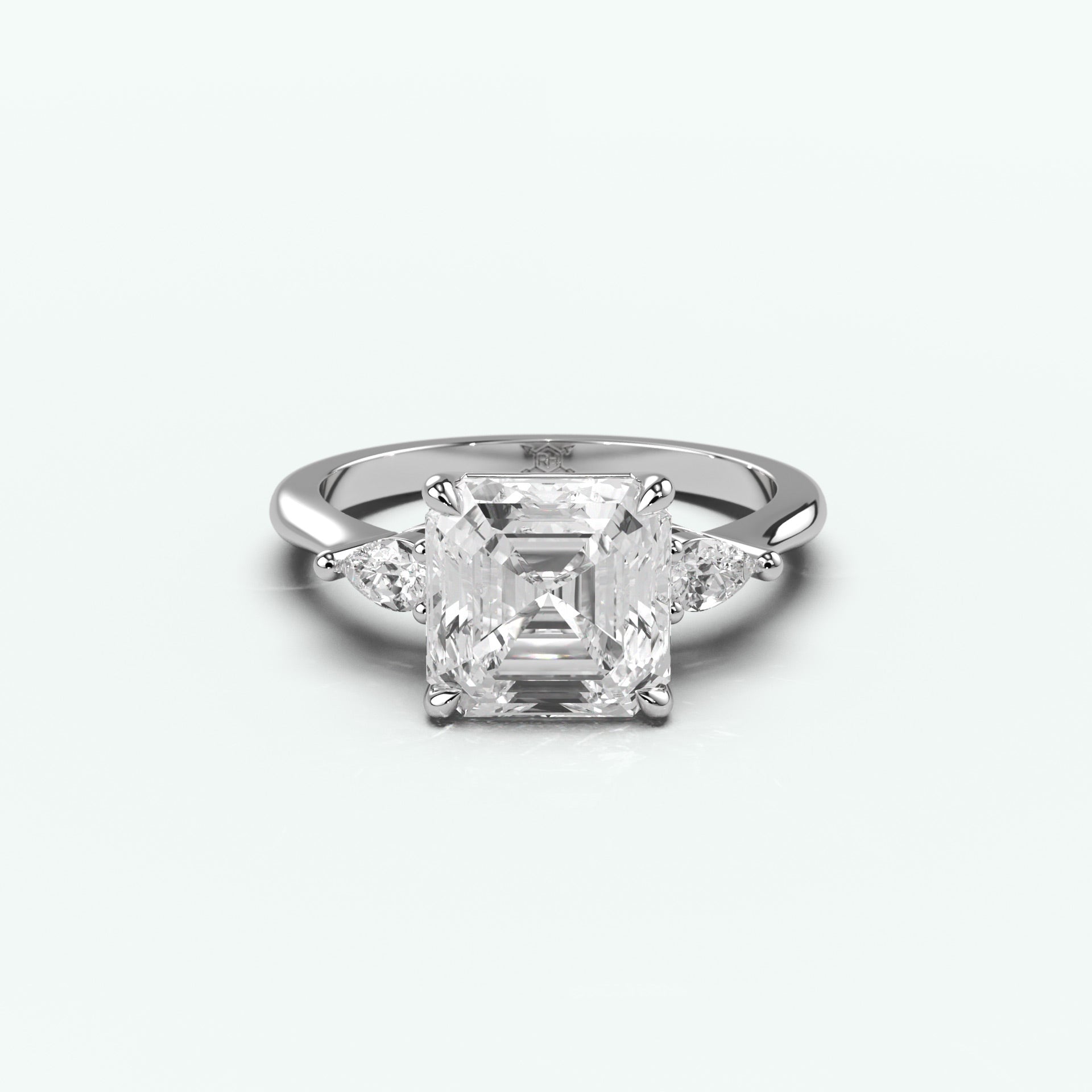 White Gold - Asscher