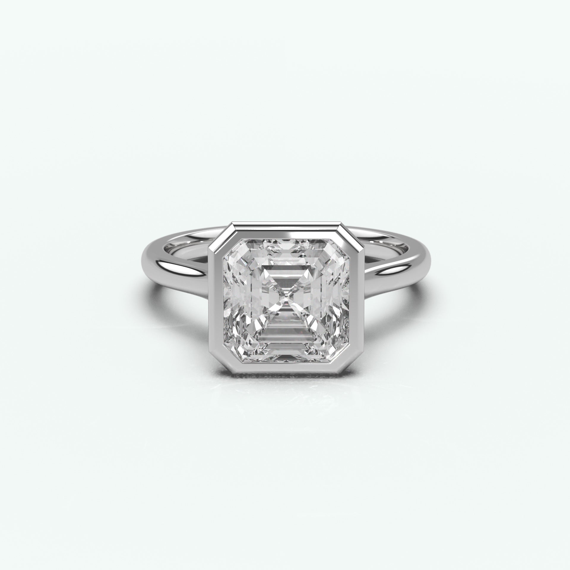 White Gold - Asscher