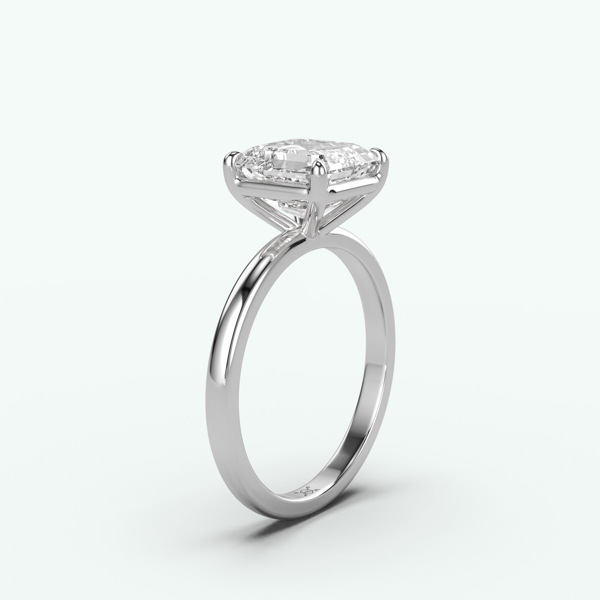 White Gold - Asscher