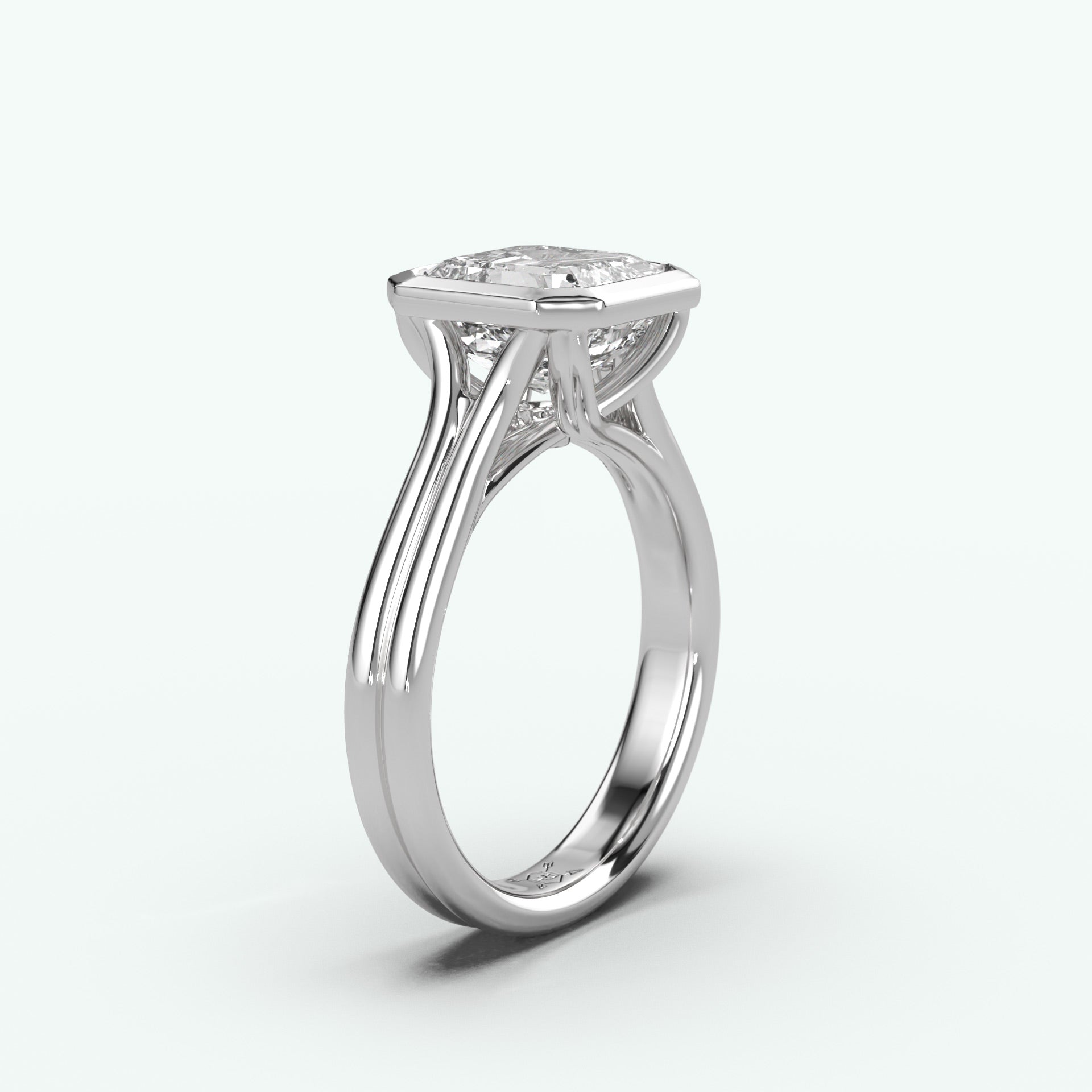 White Gold - Asscher