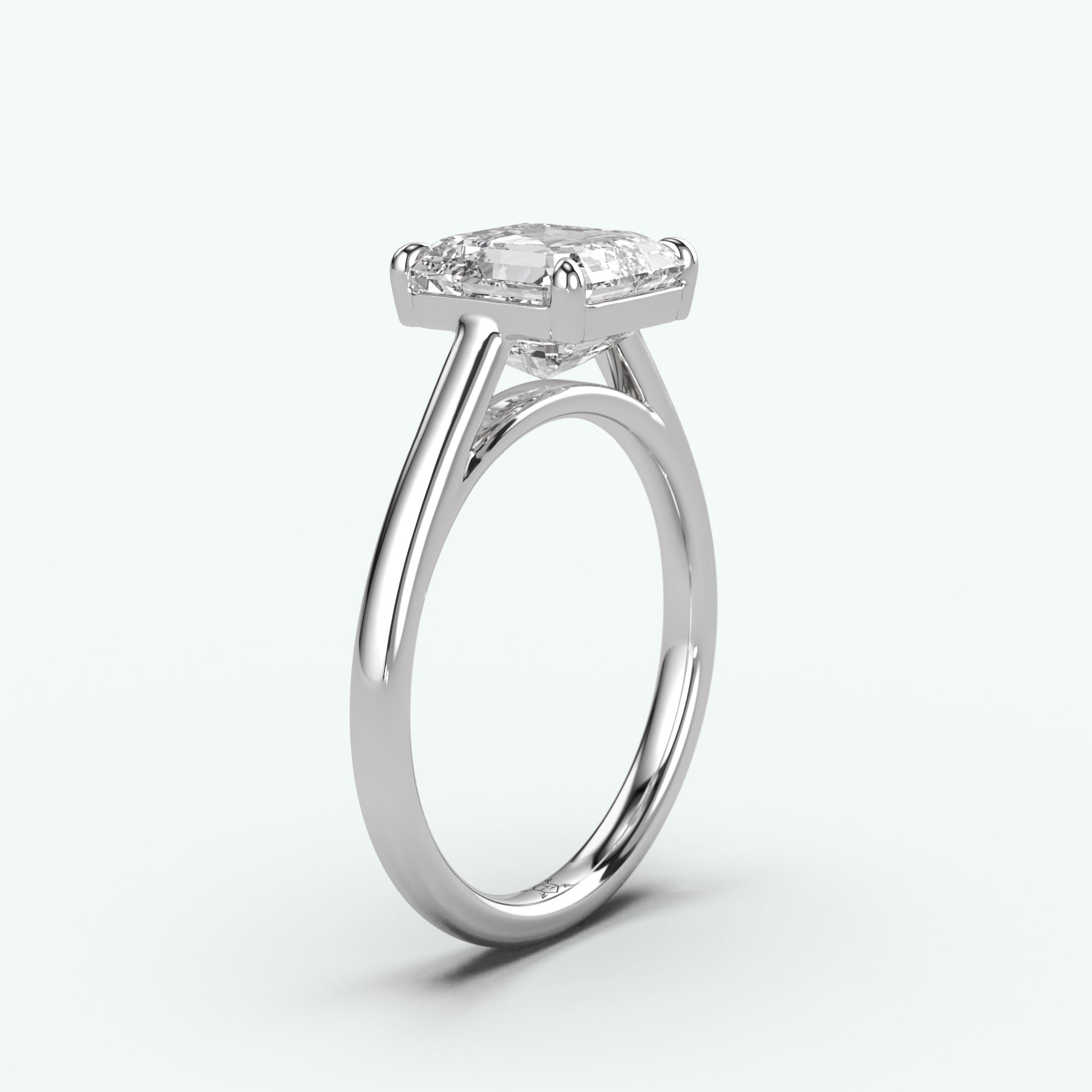 White Gold - Asscher