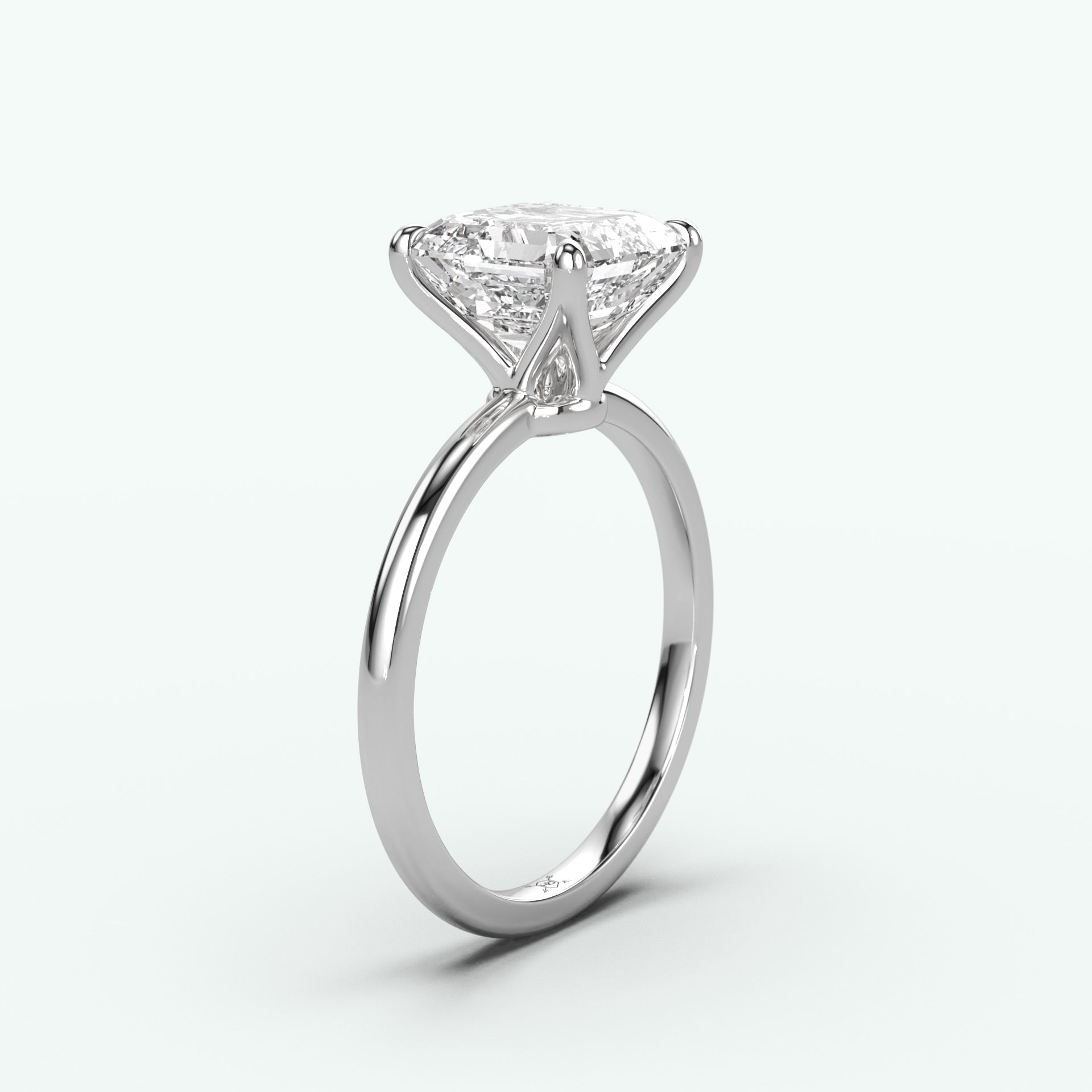 White Gold - Asscher