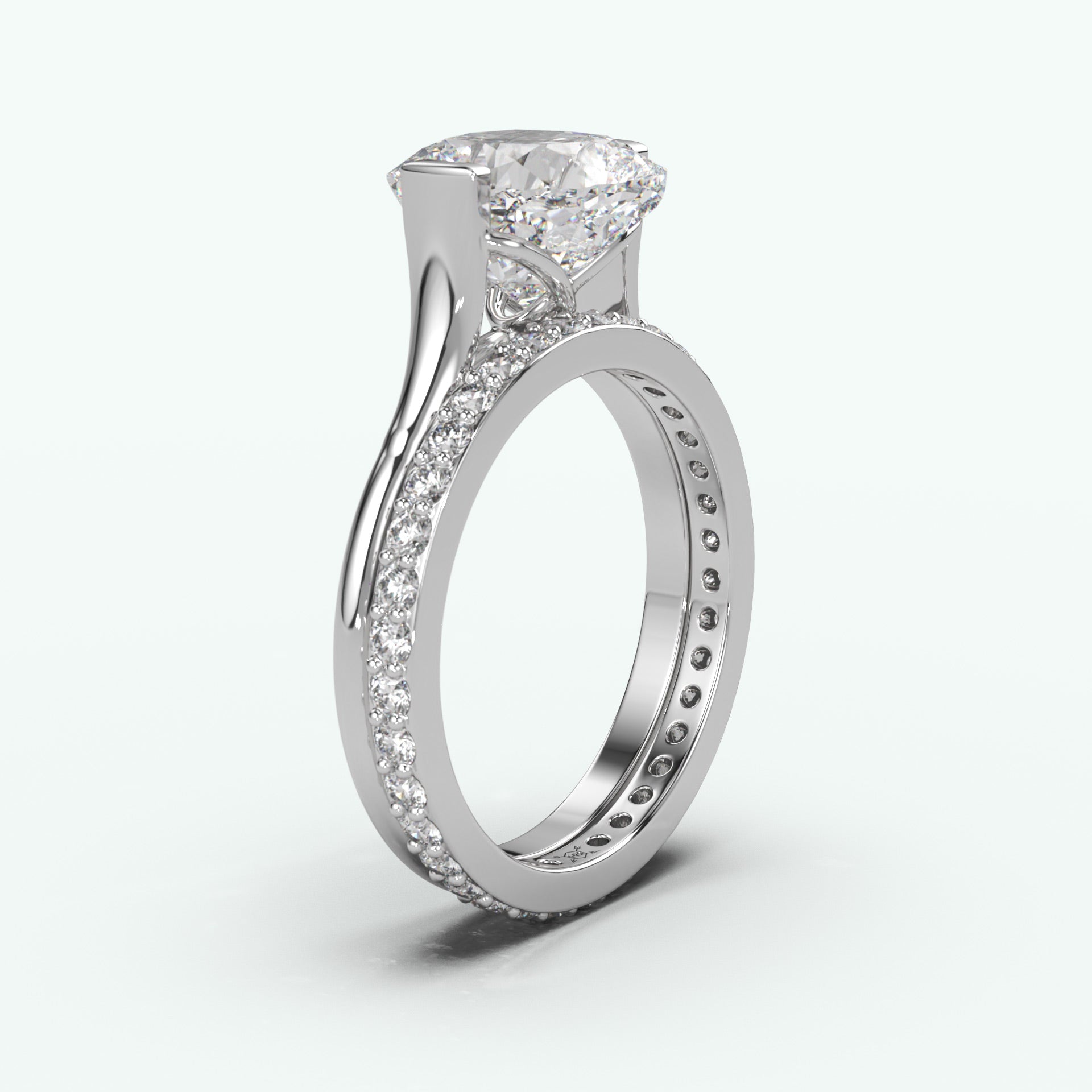 White Gold - Asscher