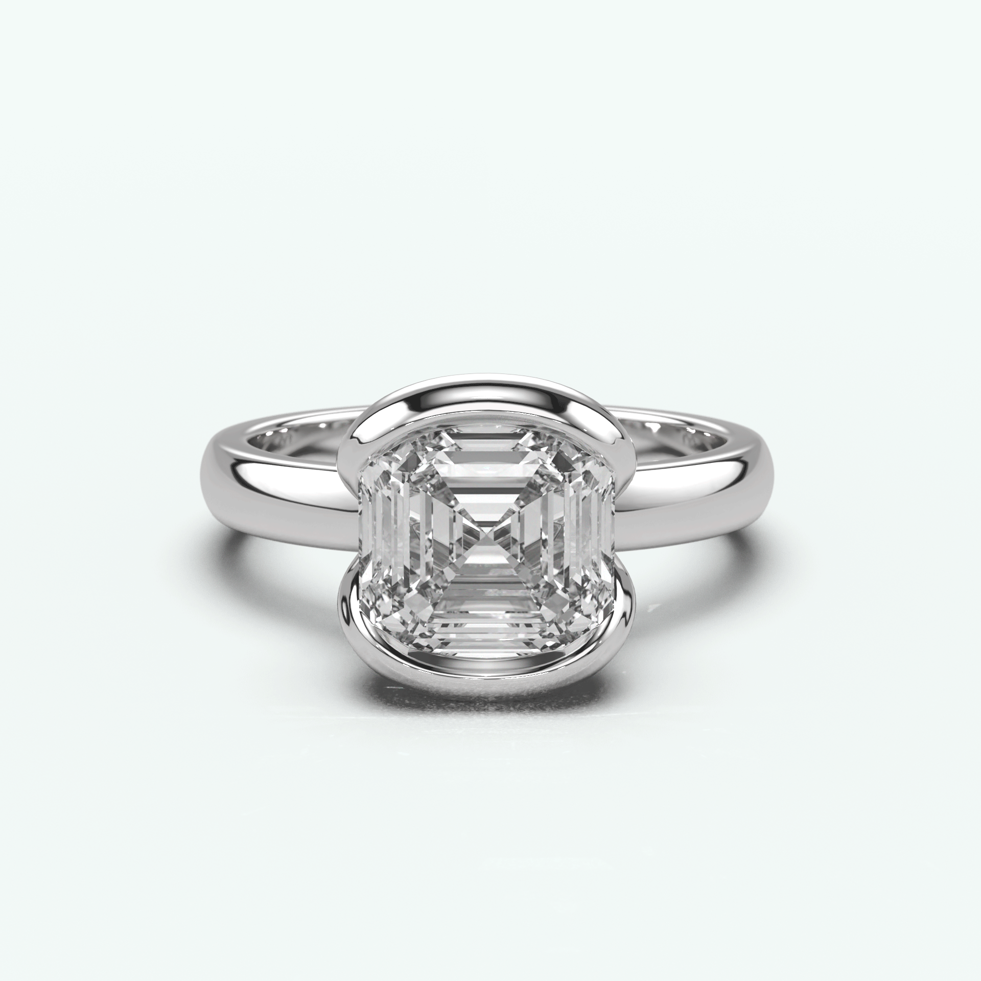 White Gold - Asscher