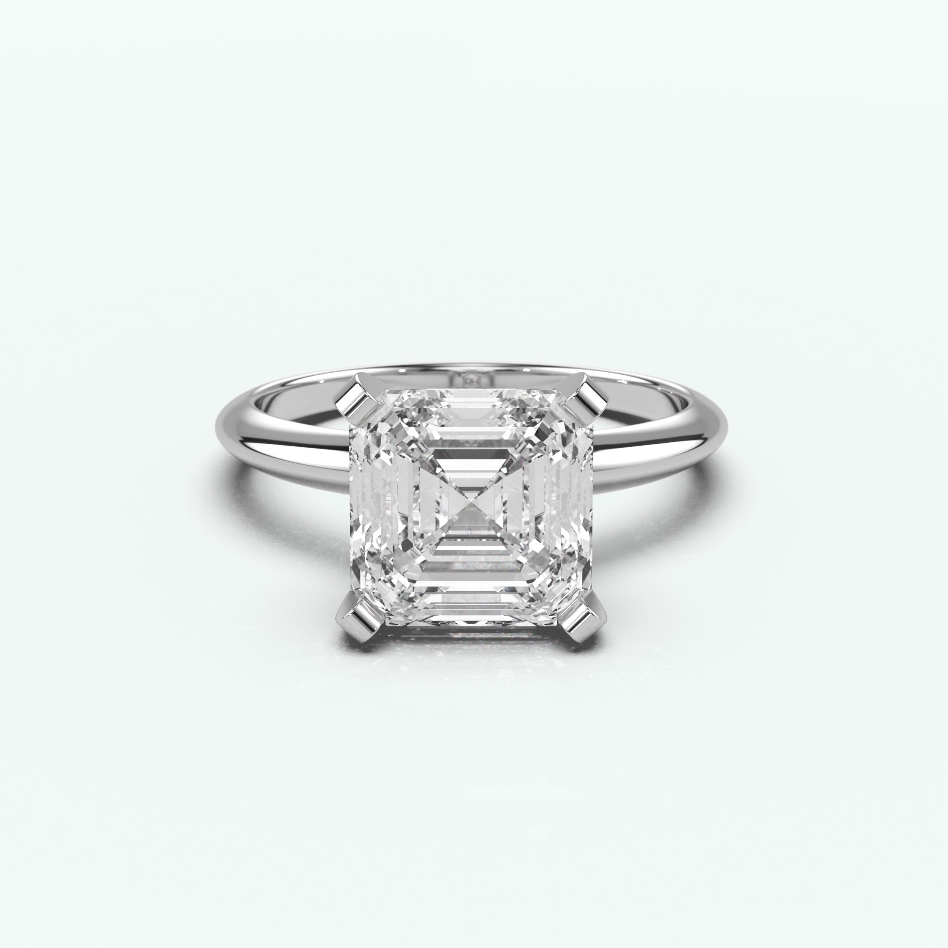 White Gold - Asscher