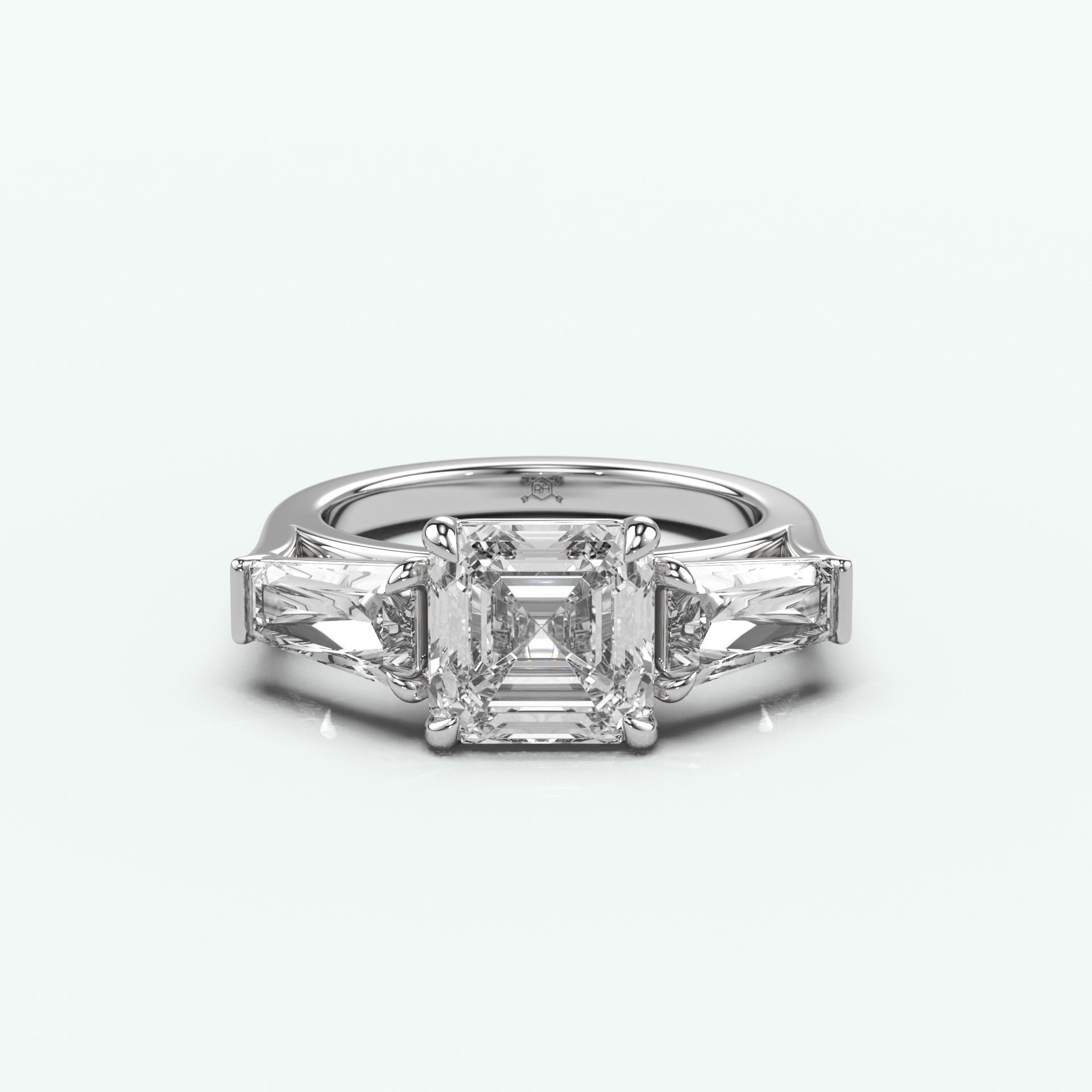 White Gold - Asscher