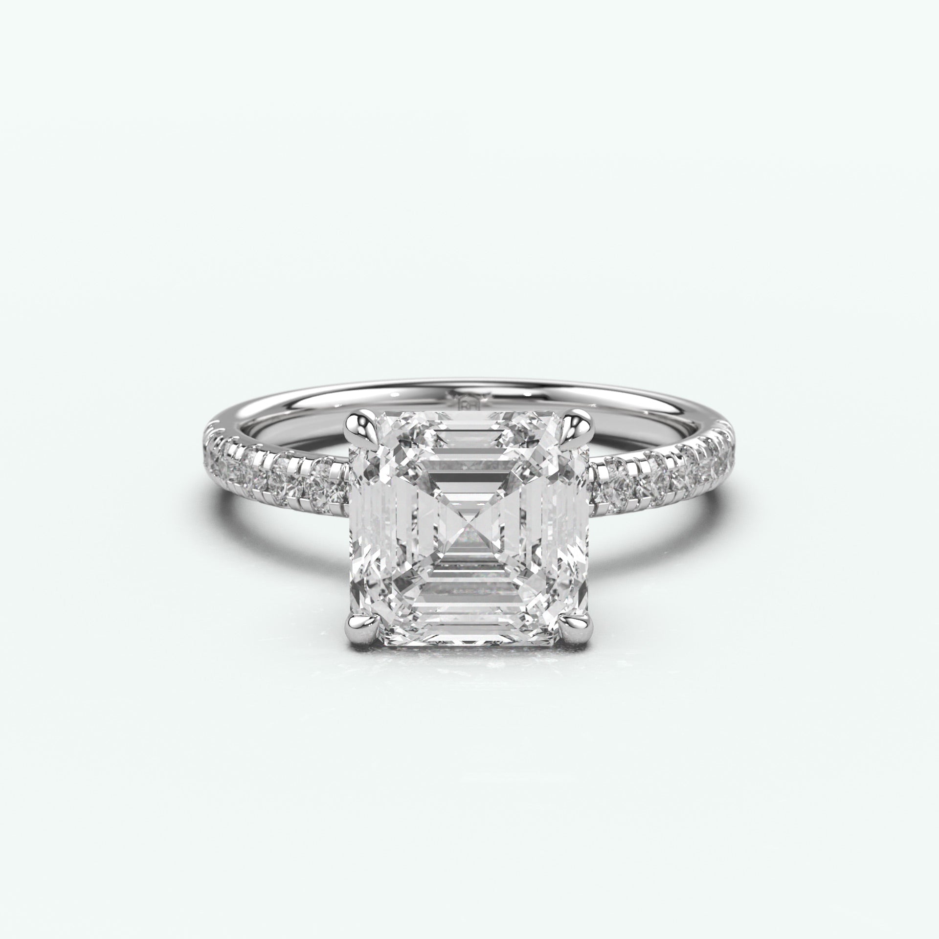 White Gold - Asscher