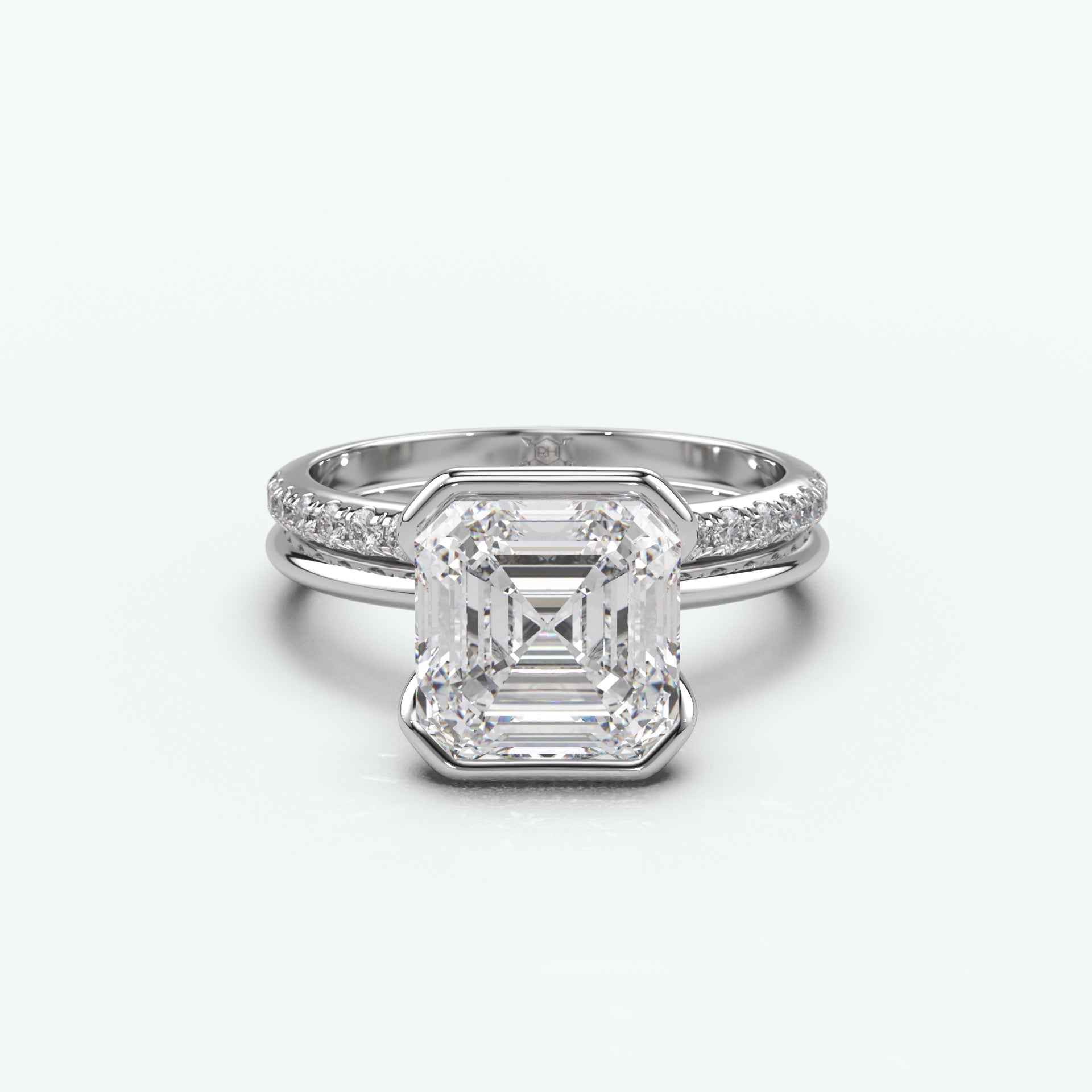 White Gold - Asscher