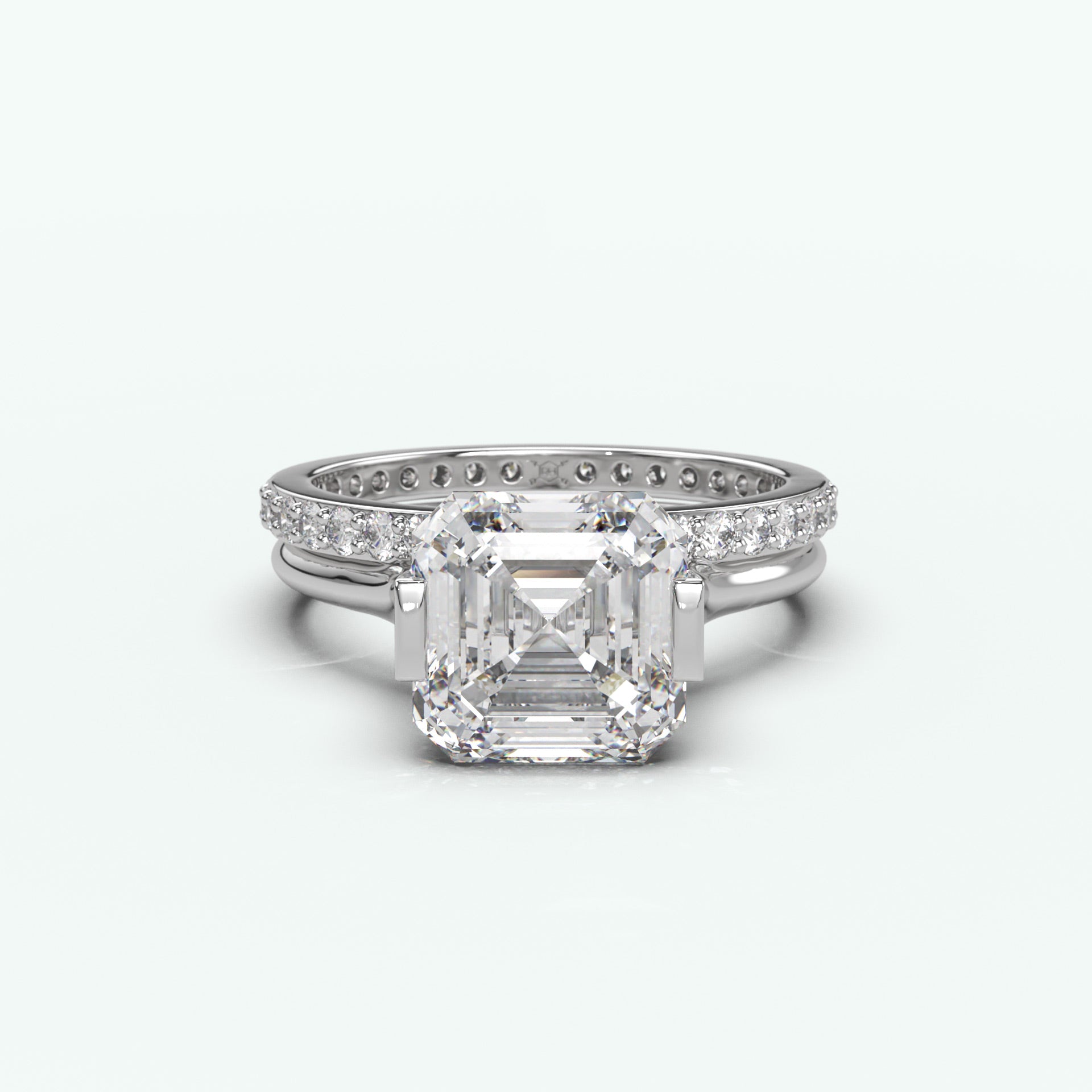 White Gold - Asscher
