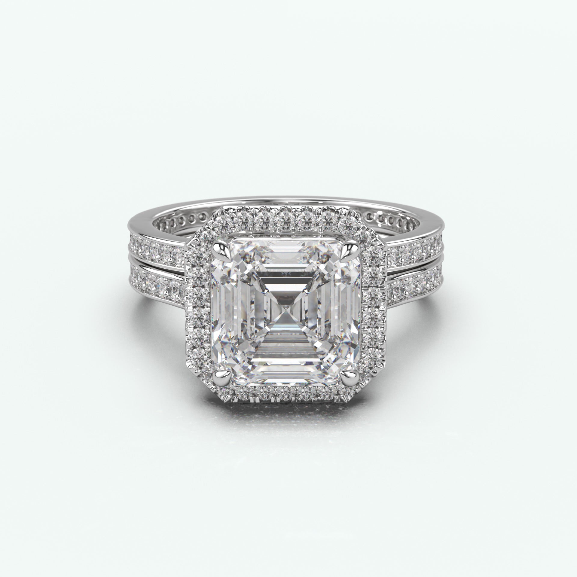 White Gold - Asscher