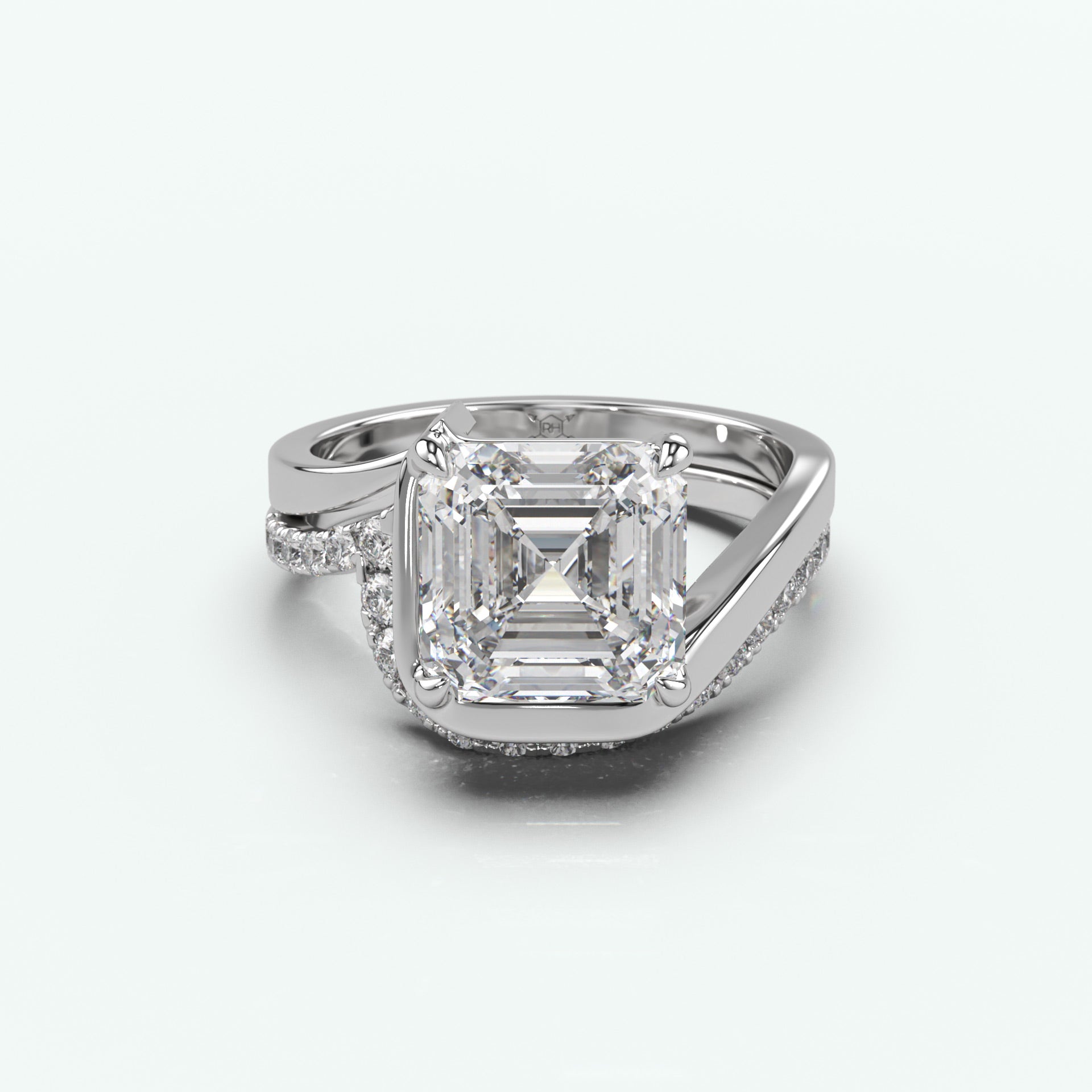 White Gold - Asscher