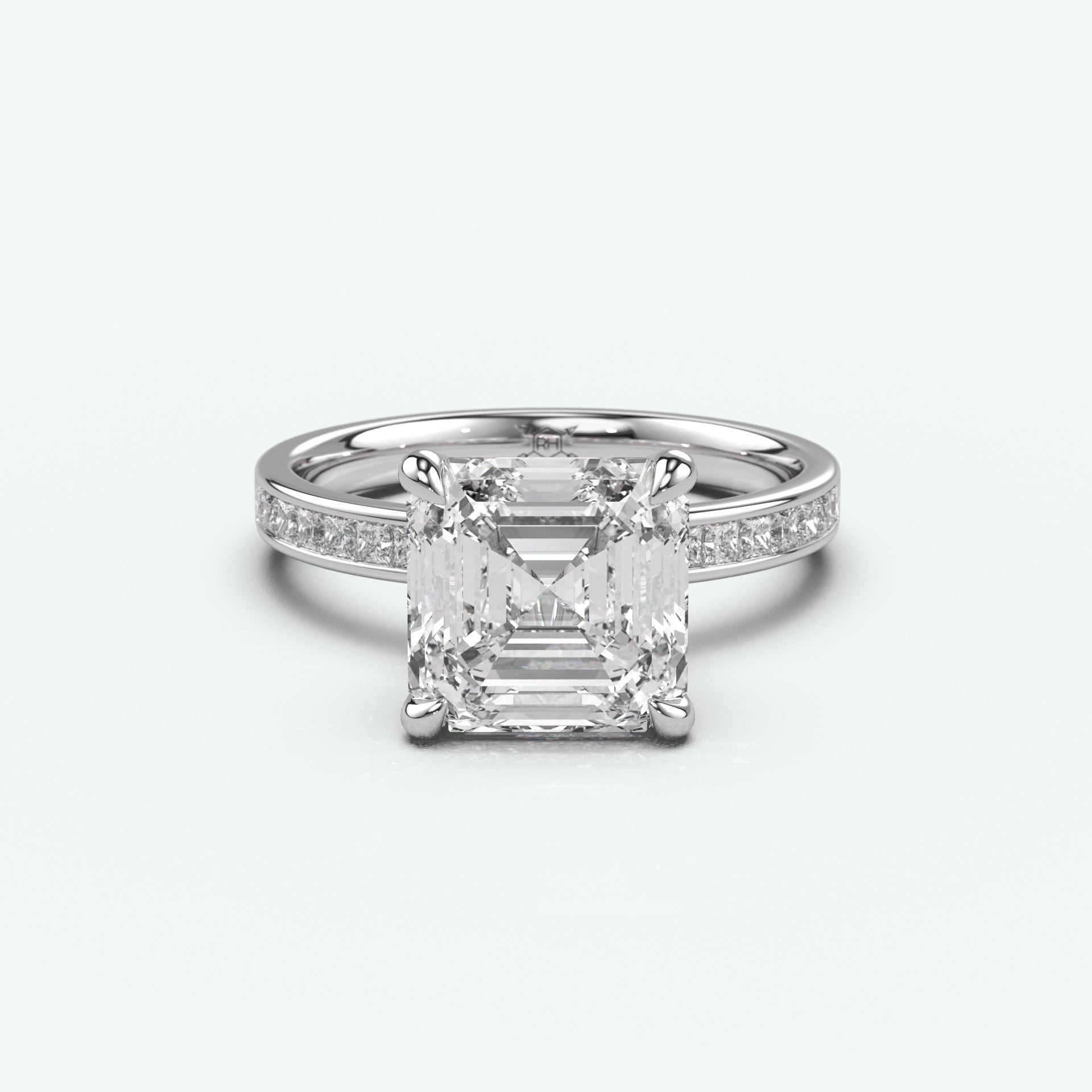 White Gold - Asscher